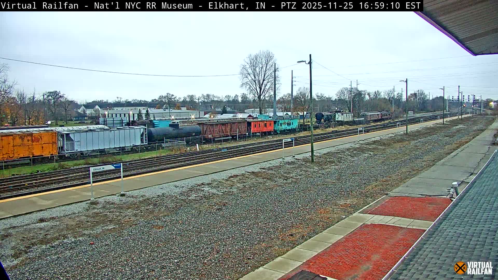 Elkhart Railway Station Live Cam - Elkhart, Elkhart County,Indiana, USA