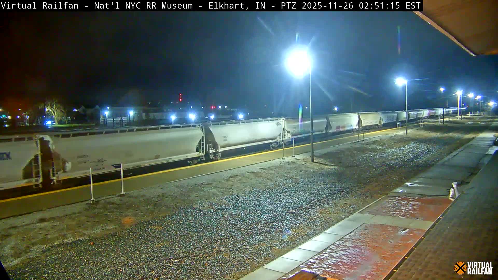 Elkhart Railway Station Live Cam - Elkhart, Elkhart County,Indiana, USA