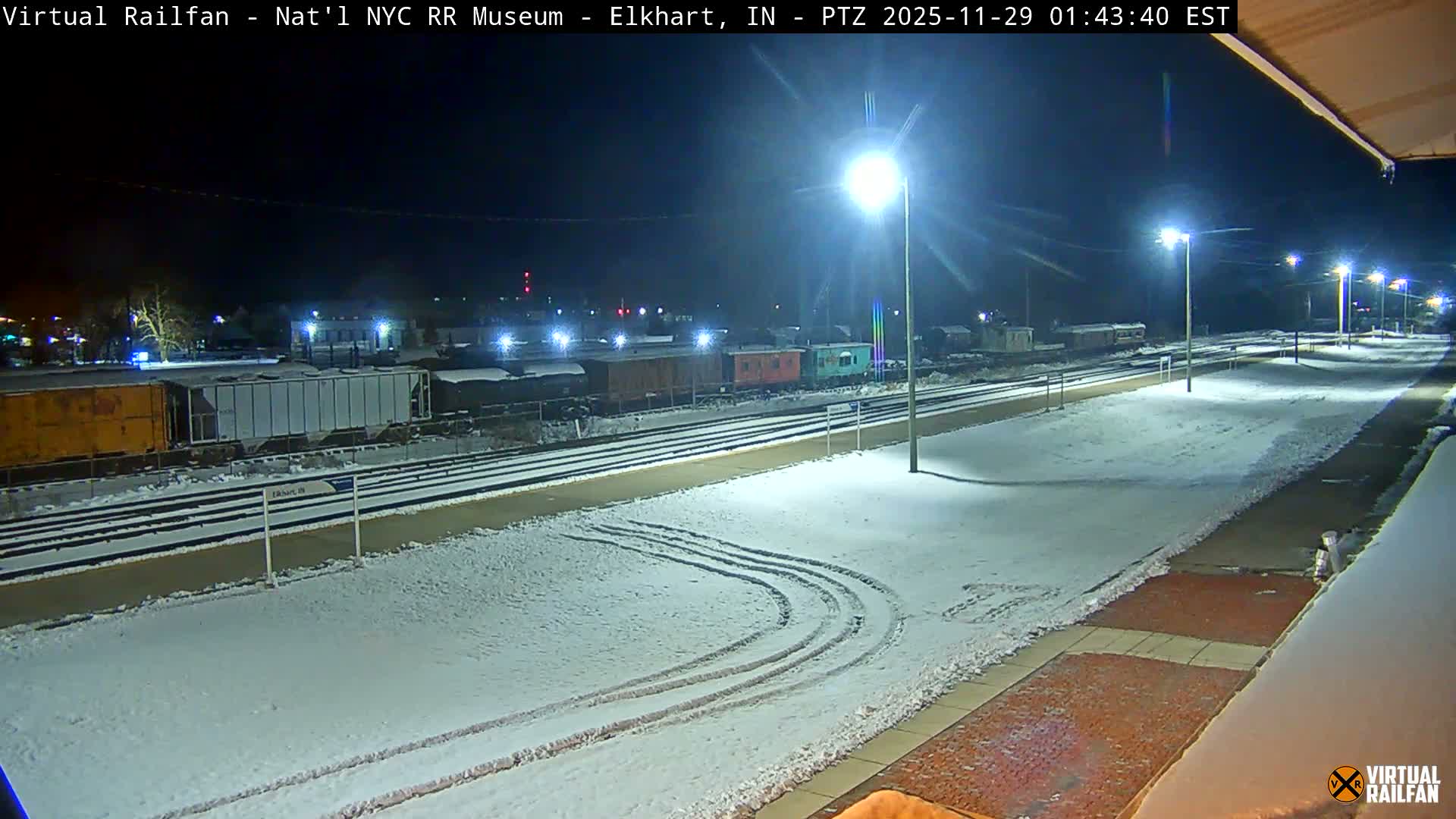 Elkhart Railway Station Live Cam - Elkhart, Elkhart County,Indiana, USA