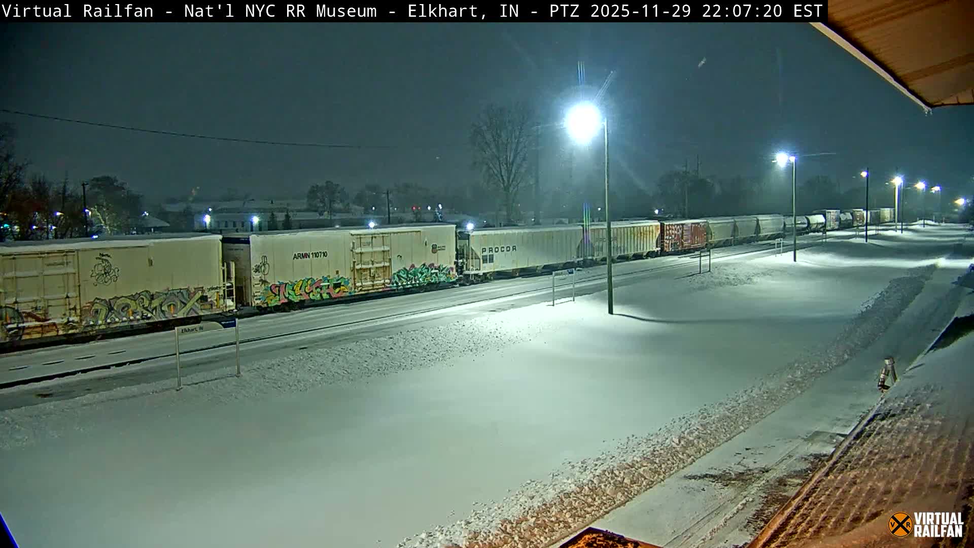Elkhart Railway Station Live Cam - Elkhart, Elkhart County,Indiana, USA