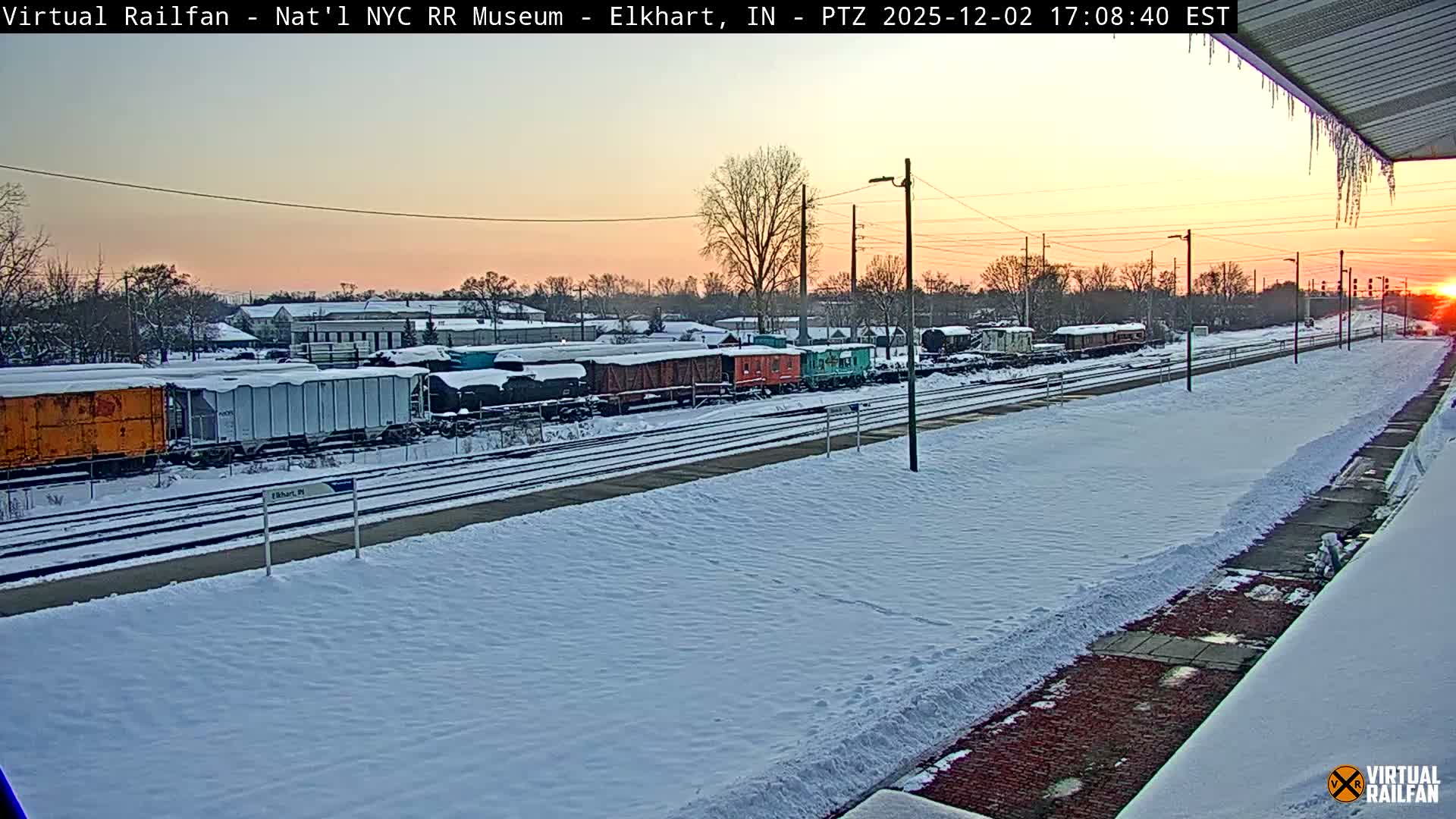 Elkhart Railway Station Live Cam - Elkhart, Elkhart County,Indiana, USA