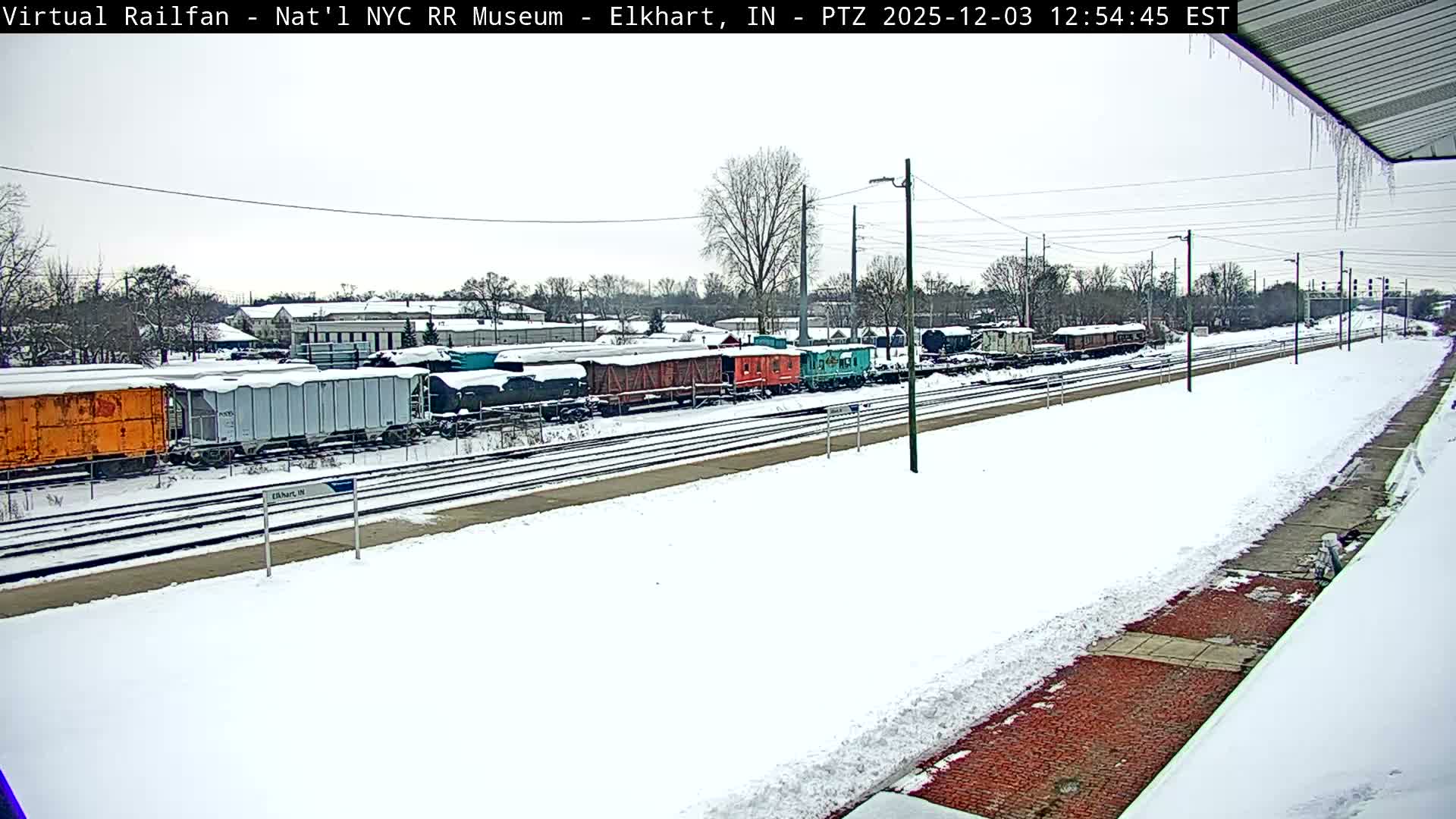 Elkhart Railway Station Live Cam - Elkhart, Elkhart County,Indiana, USA