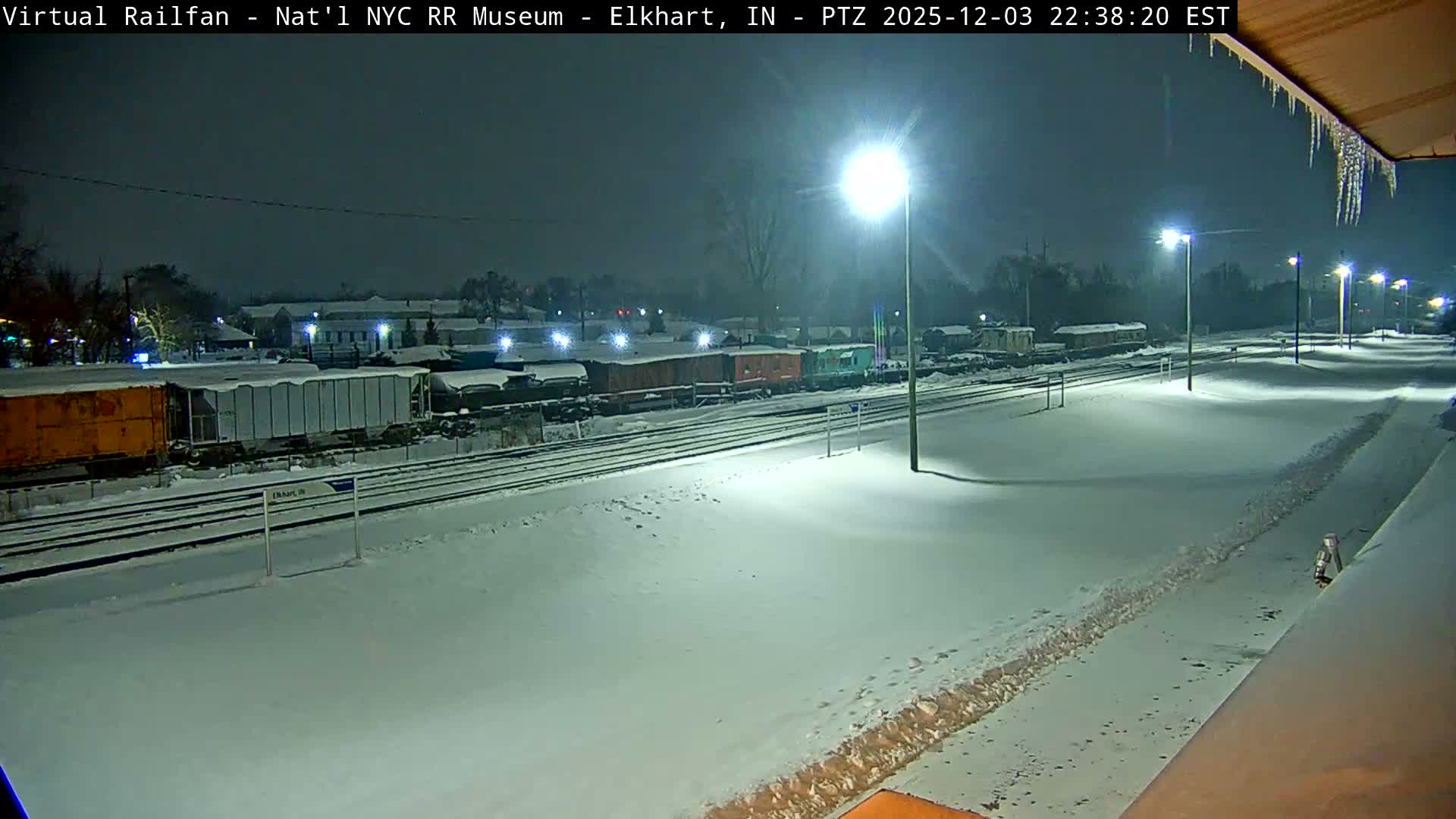 Elkhart Railway Station Live Cam - Elkhart, Elkhart County,Indiana, USA