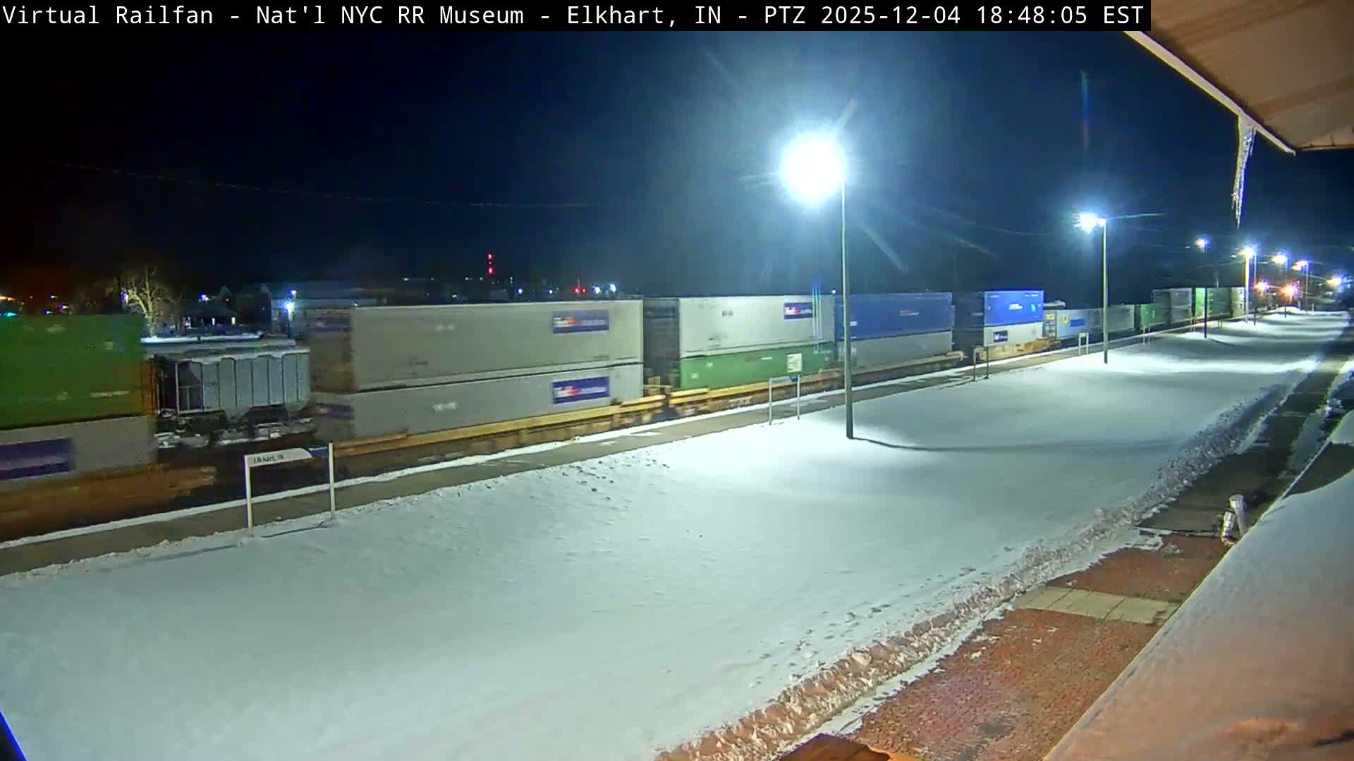 Elkhart Railway Station Live Cam - Elkhart, Elkhart County,Indiana, USA