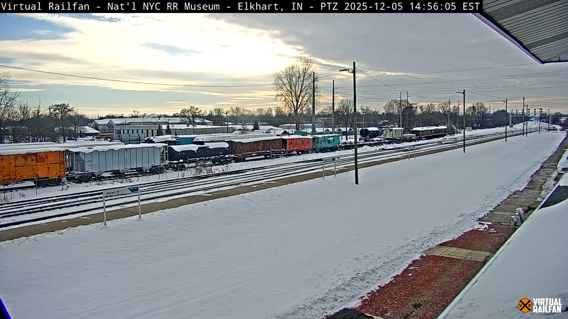 Elkhart Railway Station Live Cam - Elkhart, Elkhart County,Indiana, USA