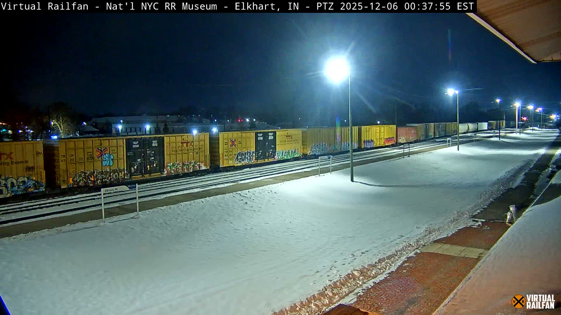 Elkhart Railway Station Live Cam - Elkhart, Elkhart County,Indiana, USA