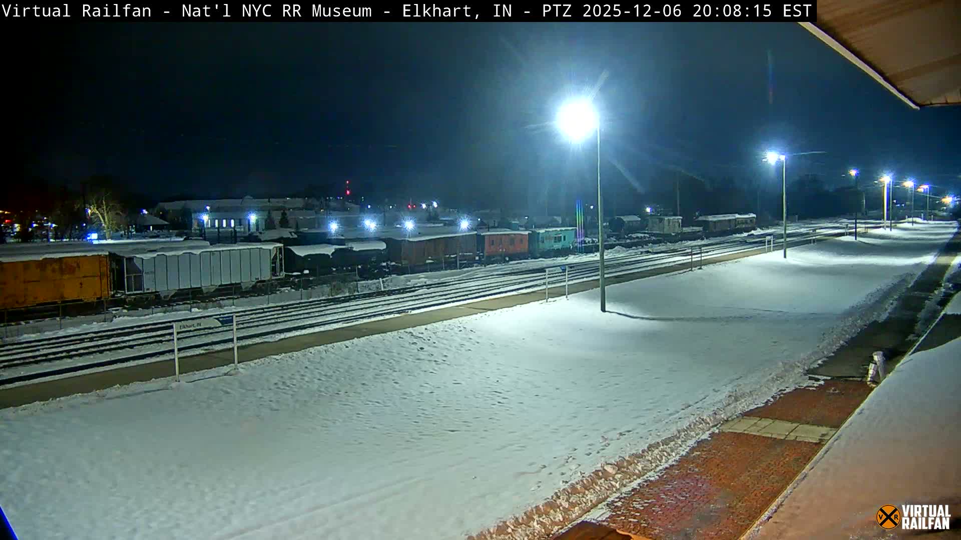 Elkhart Railway Station Live Cam - Elkhart, Elkhart County,Indiana, USA