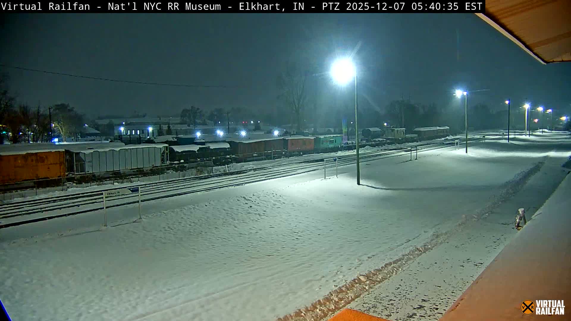 Elkhart Railway Station Live Cam - Elkhart, Elkhart County,Indiana, USA