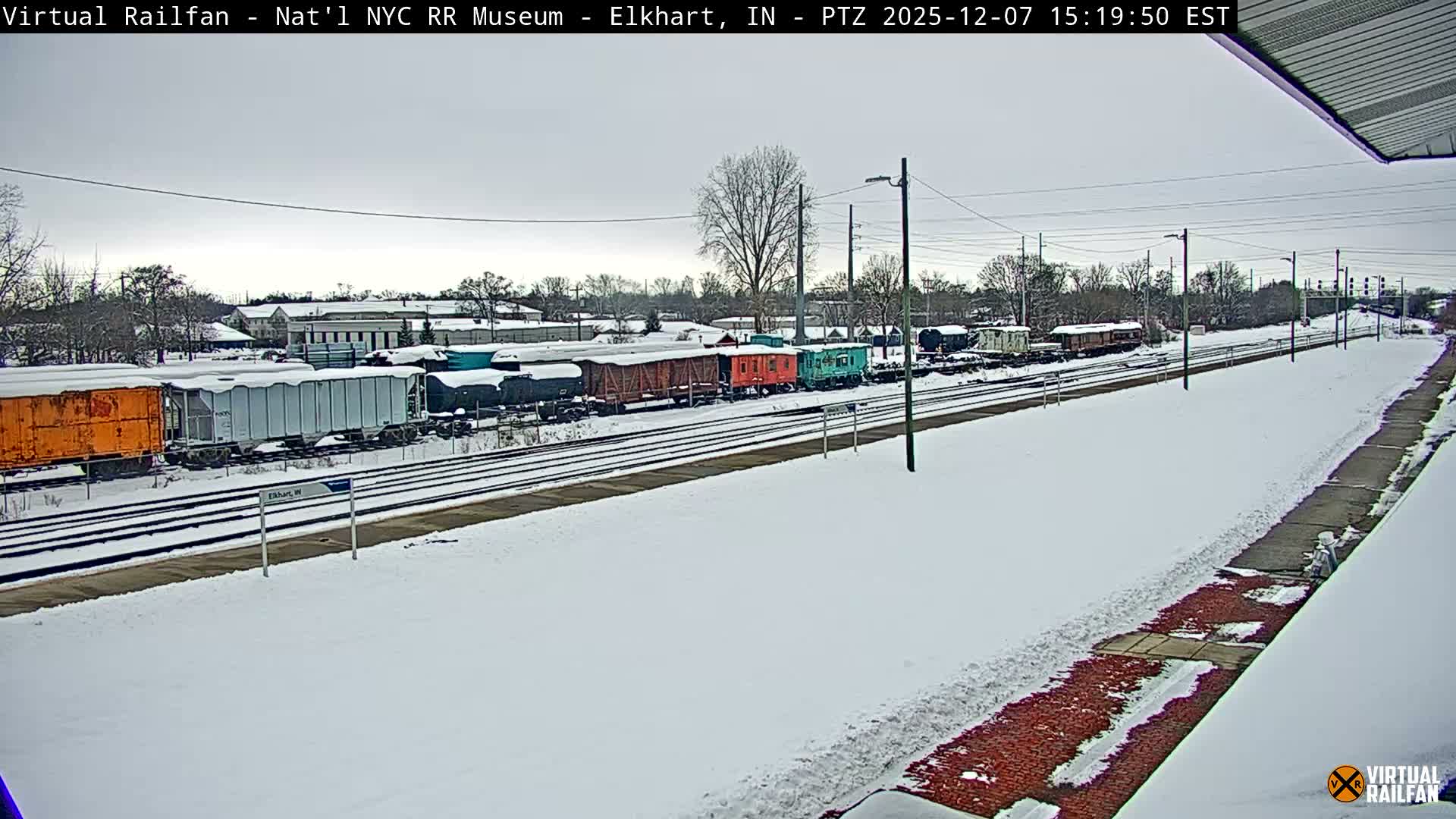 Elkhart Railway Station Live Cam - Elkhart, Elkhart County,Indiana, USA