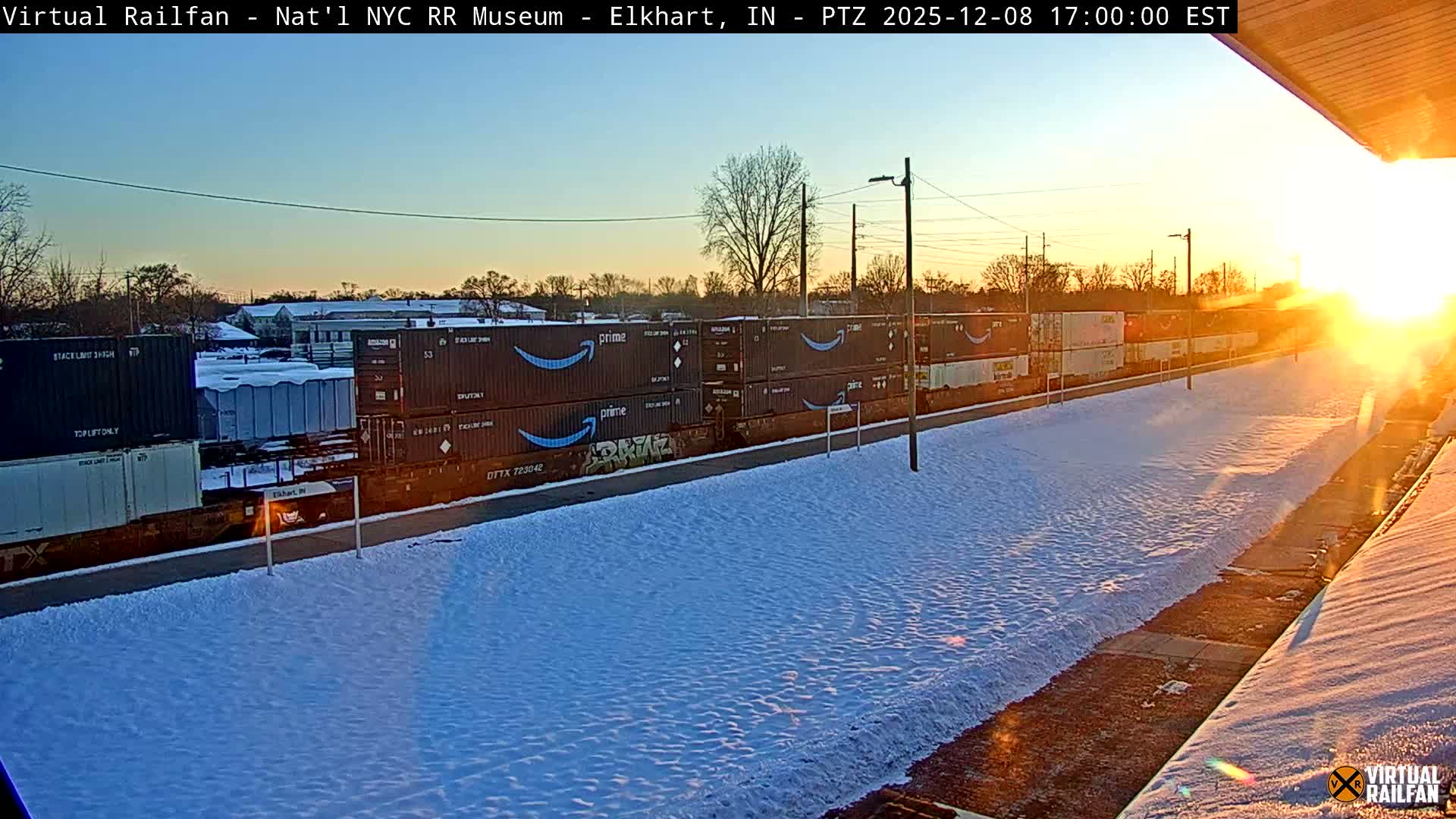 Elkhart Railway Station Live Cam - Elkhart, Elkhart County,Indiana, USA