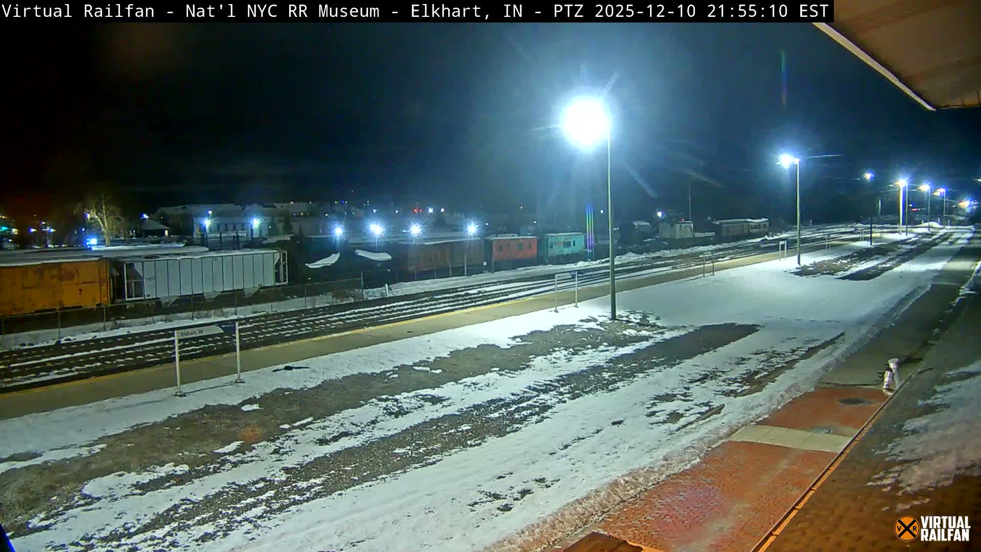 Elkhart Railway Station Live Cam - Elkhart, Elkhart County,Indiana, USA
