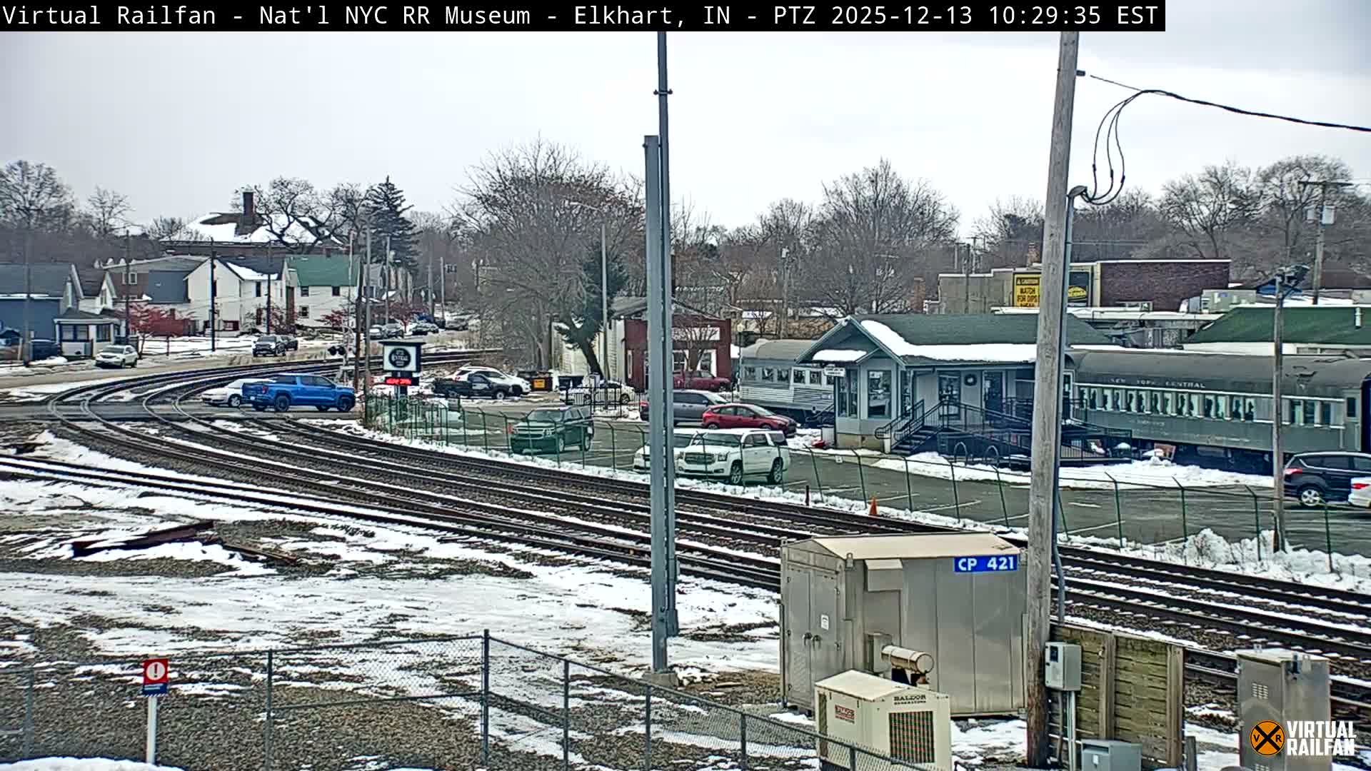Elkhart Railway Station Live Cam - Elkhart, Elkhart County,Indiana, USA