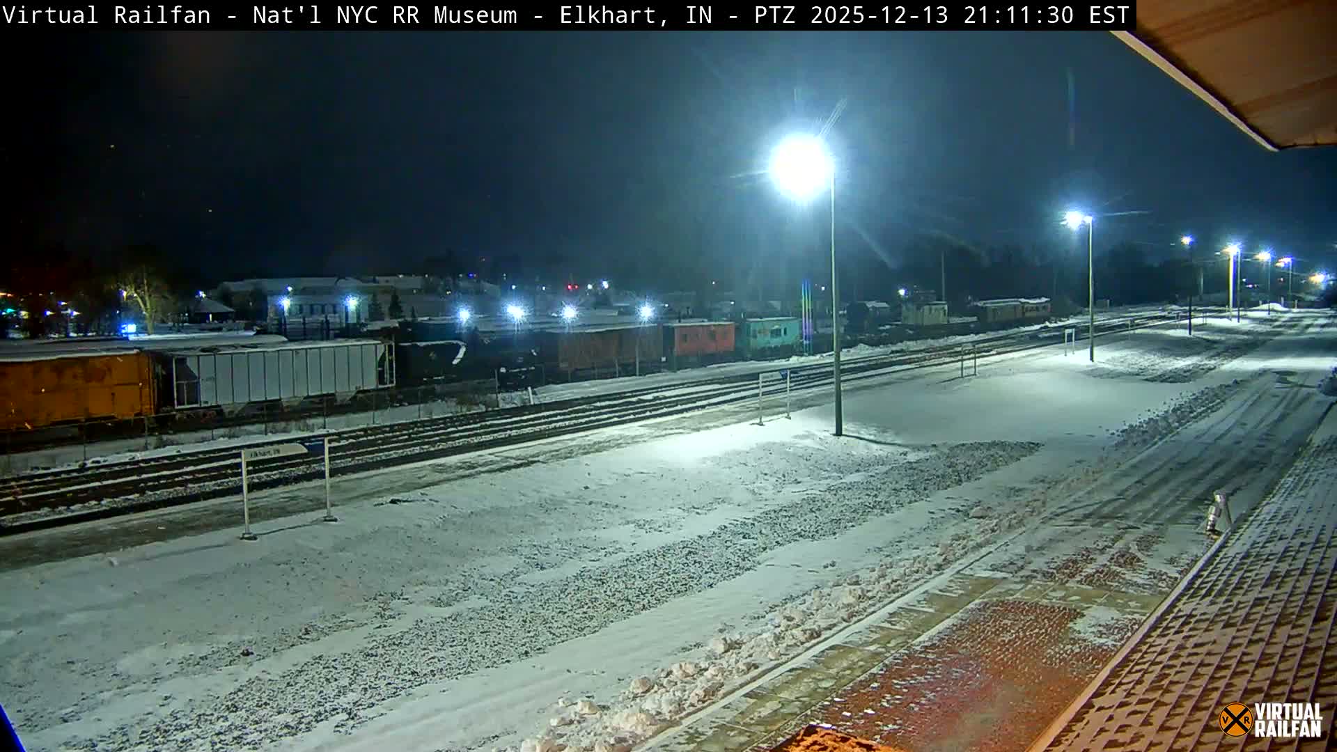 Elkhart Railway Station Live Cam - Elkhart, Elkhart County,Indiana, USA