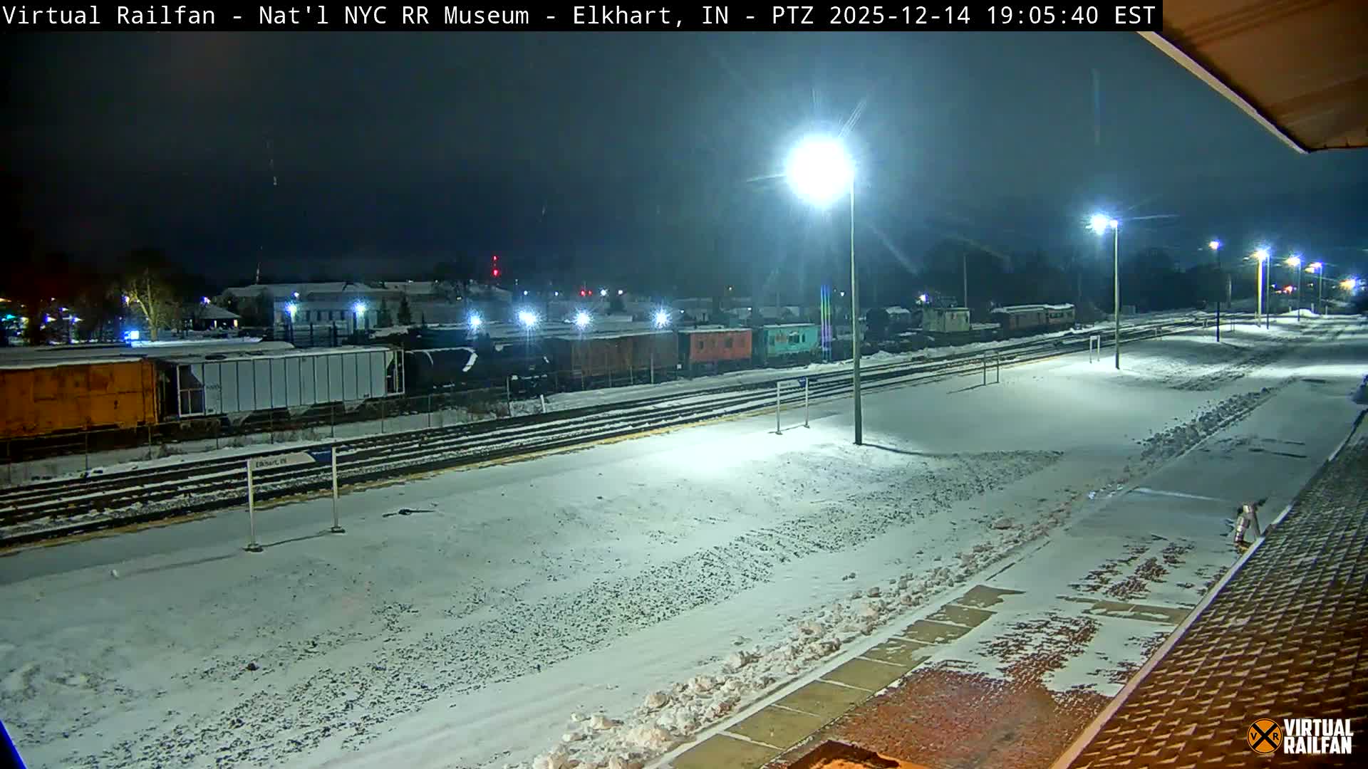 Elkhart Railway Station Live Cam - Elkhart, Elkhart County,Indiana, USA