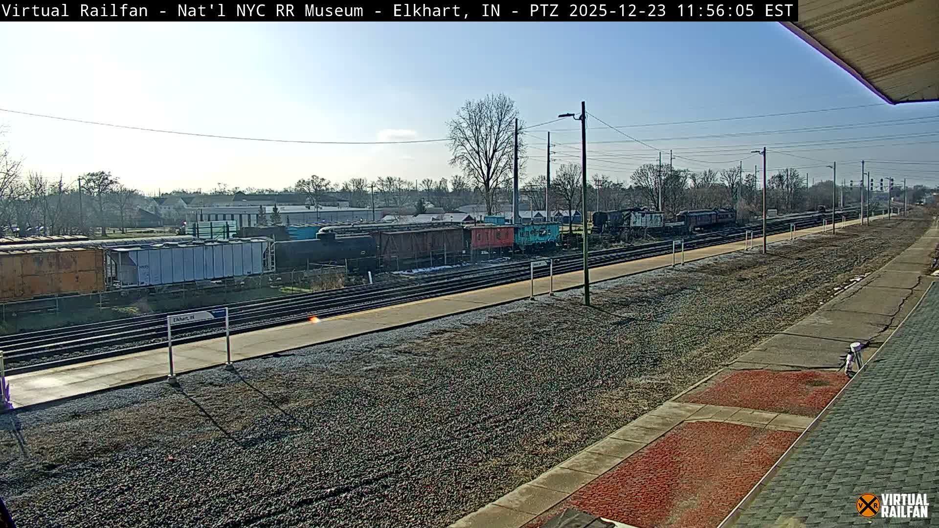 Elkhart Railway Station Live Cam - Elkhart, Elkhart County,Indiana, USA