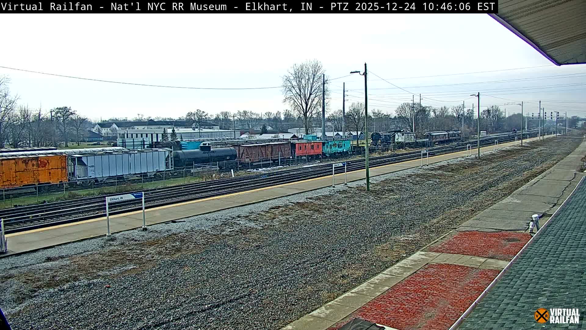Elkhart Railway Station Live Cam - Elkhart, Elkhart County,Indiana, USA