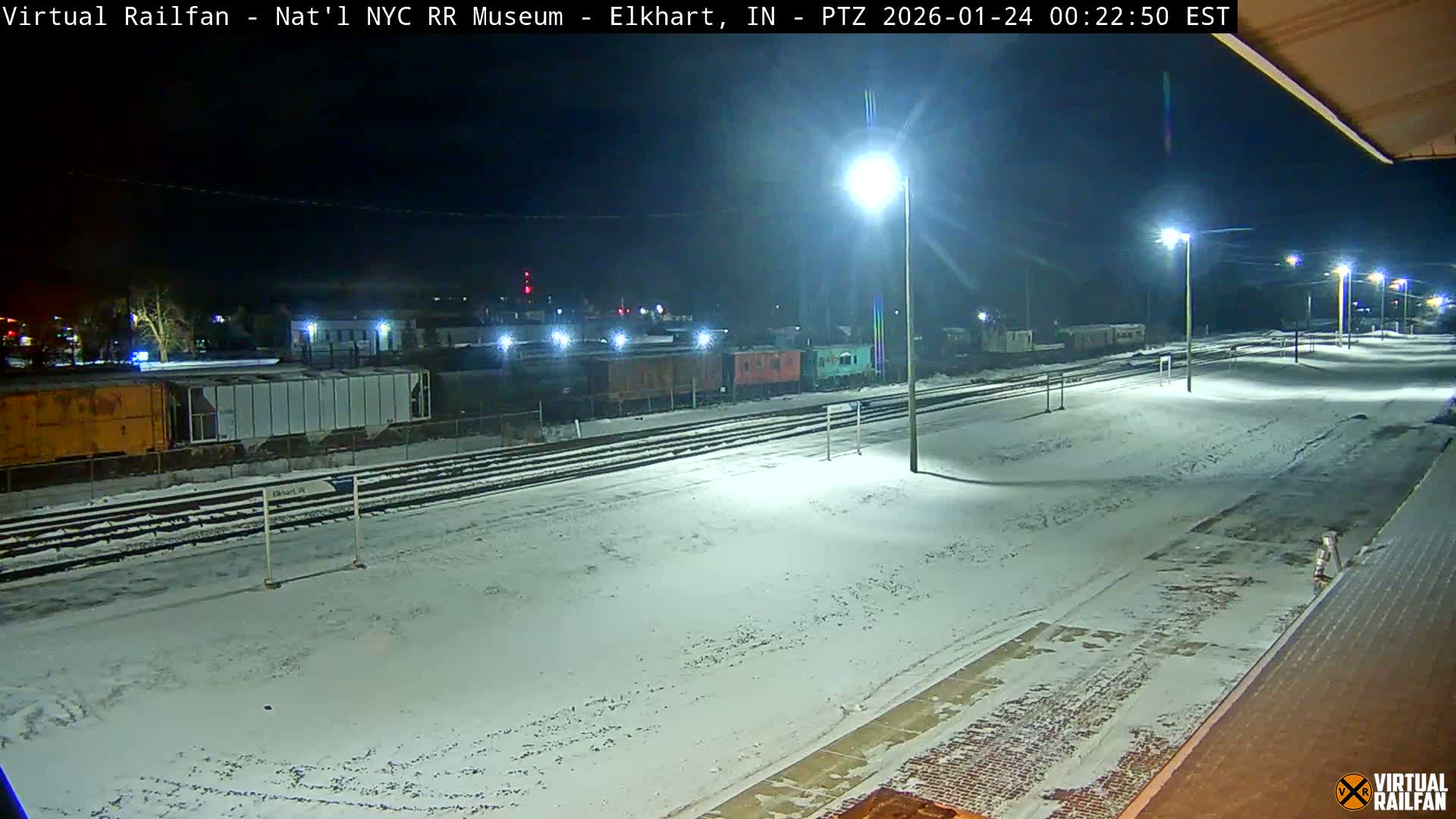Elkhart Railway Station Live Cam - Elkhart, Elkhart County,Indiana, USA