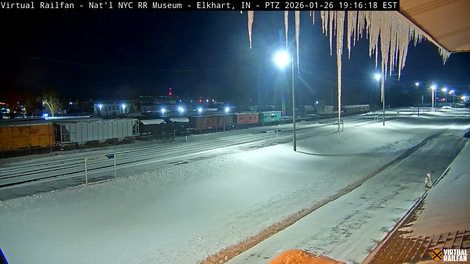 Elkhart Railway Station Live Cam - Elkhart, Elkhart County,Indiana, USA