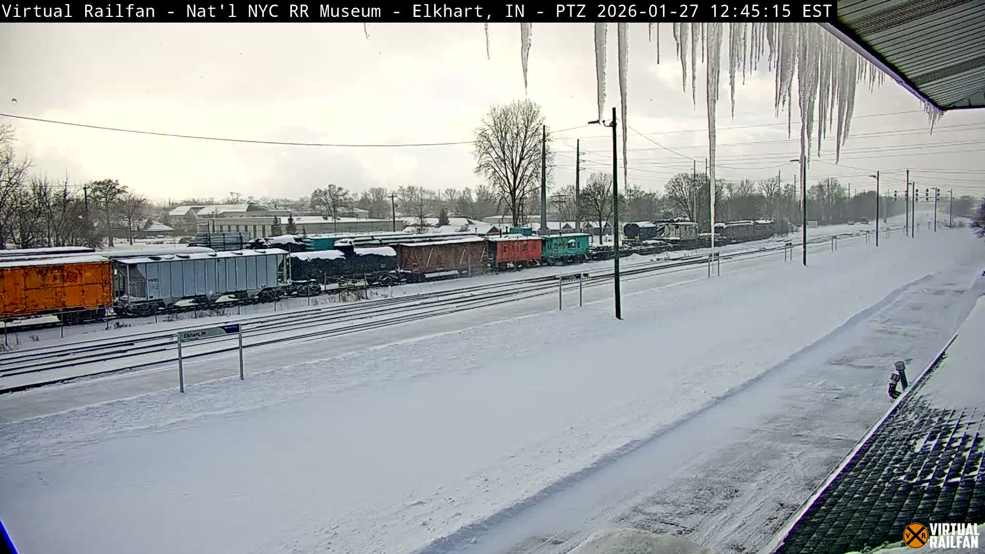Elkhart Railway Station Live Cam - Elkhart, Elkhart County,Indiana, USA