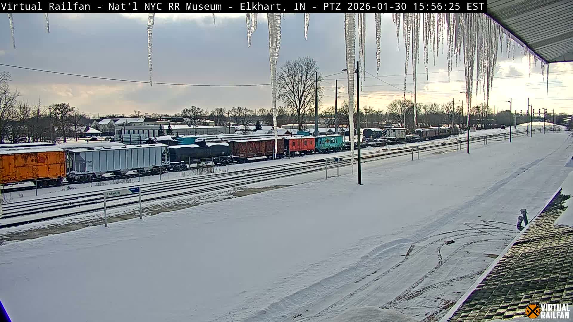 Elkhart Railway Station Live Cam - Elkhart, Elkhart County,Indiana, USA