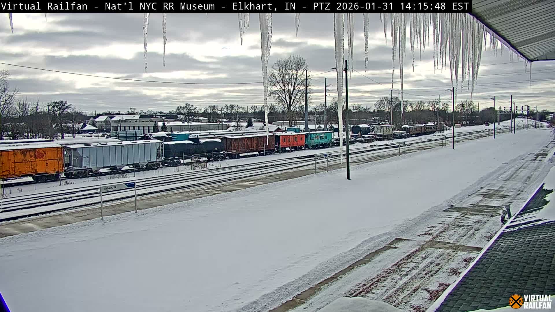 Elkhart Railway Station Live Cam - Elkhart, Elkhart County,Indiana, USA