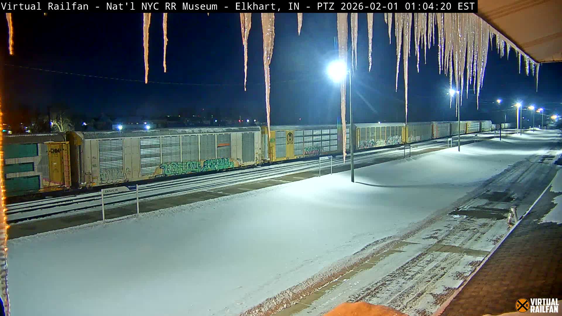 Elkhart Railway Station Live Cam - Elkhart, Elkhart County,Indiana, USA