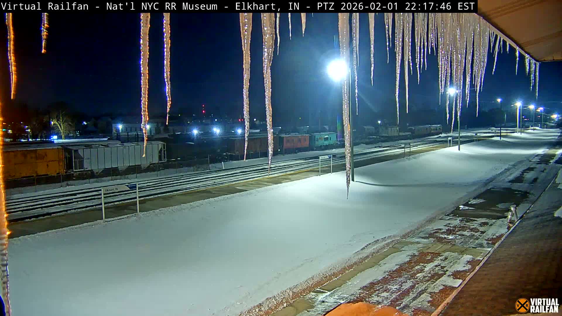 Elkhart Railway Station Live Cam - Elkhart, Elkhart County,Indiana, USA