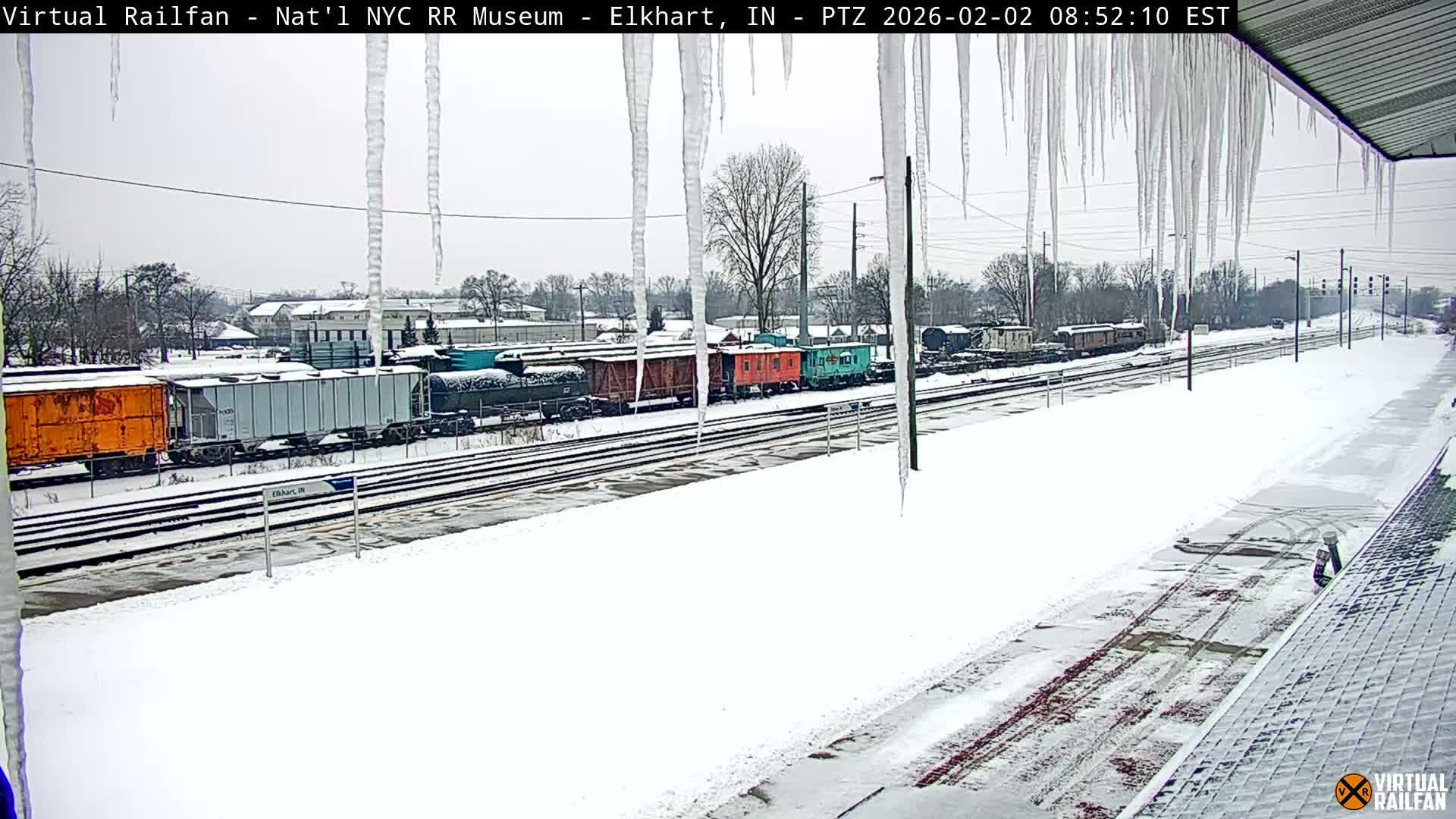 Elkhart Railway Station Live Cam - Elkhart, Elkhart County,Indiana, USA