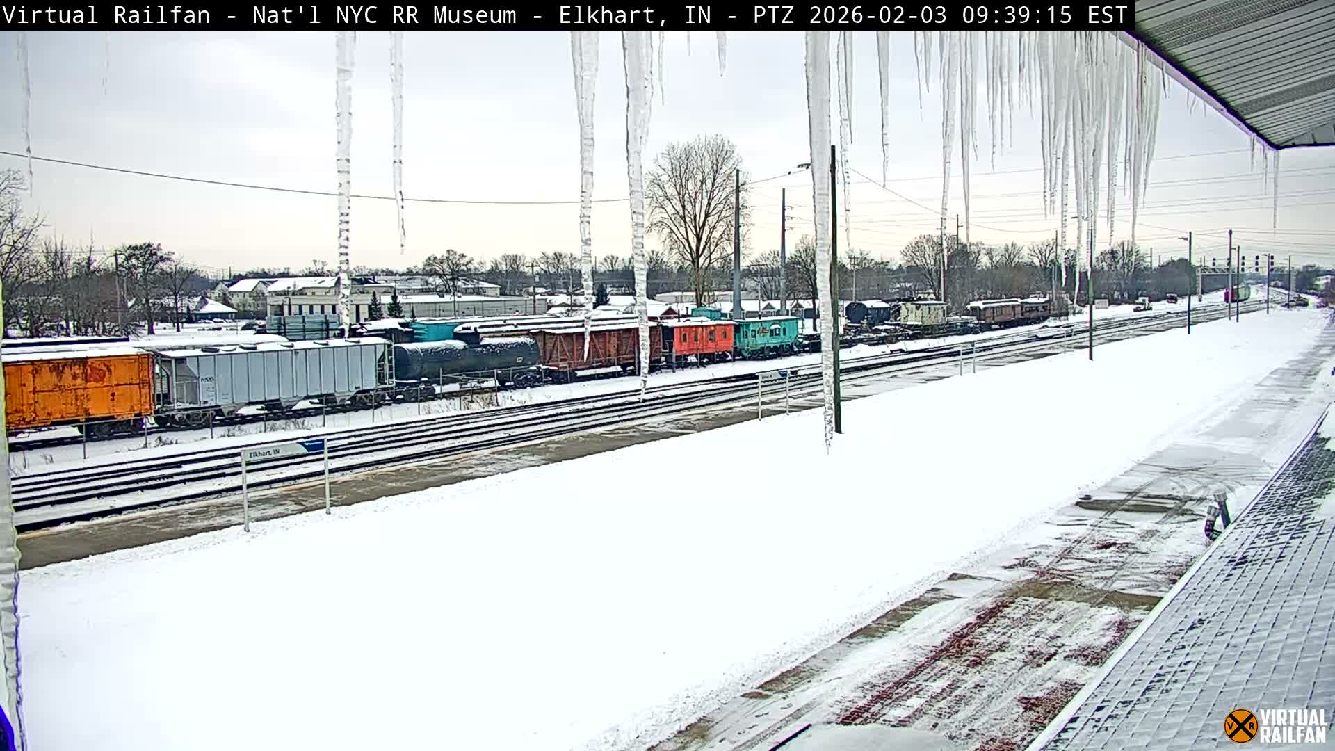 Elkhart Railway Station Live Cam - Elkhart, Elkhart County,Indiana, USA