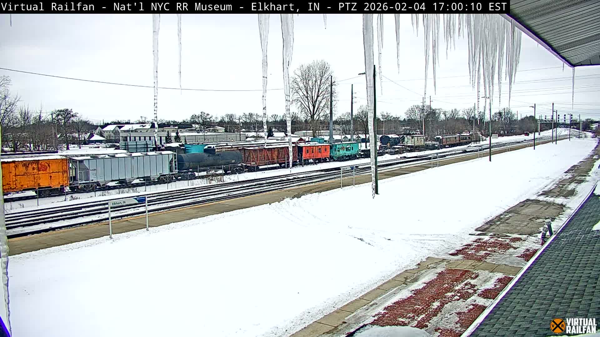 Elkhart Railway Station Live Cam - Elkhart, Elkhart County,Indiana, USA