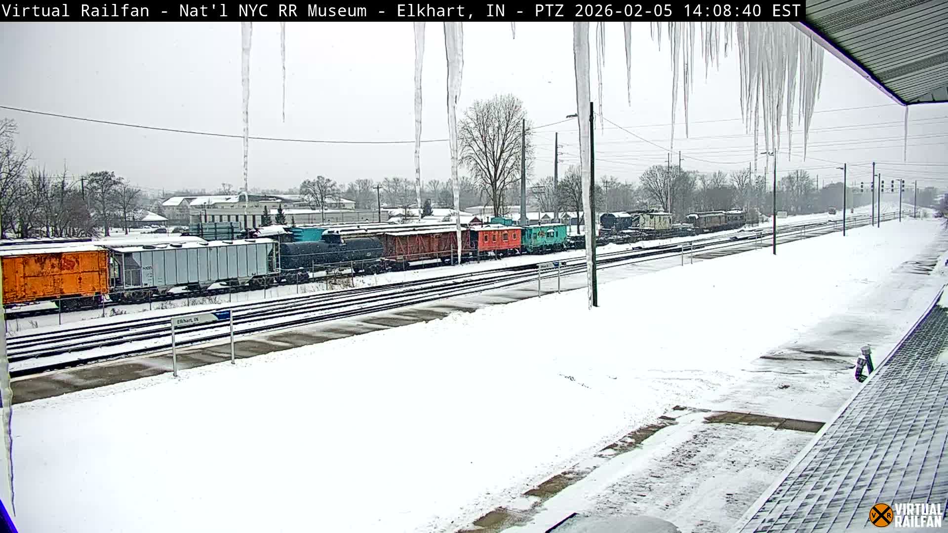 Elkhart Railway Station Live Cam - Elkhart, Elkhart County,Indiana, USA