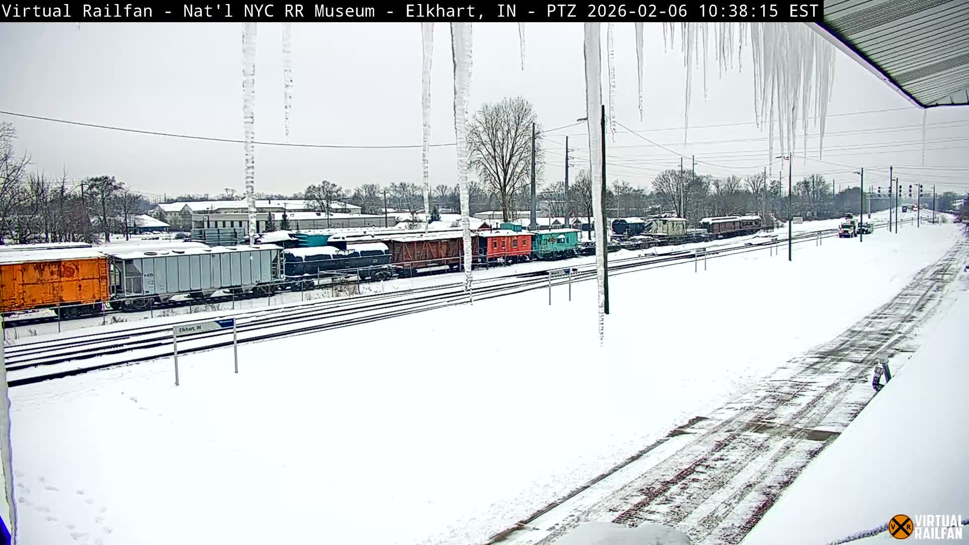 Elkhart Railway Station Live Cam - Elkhart, Elkhart County,Indiana, USA