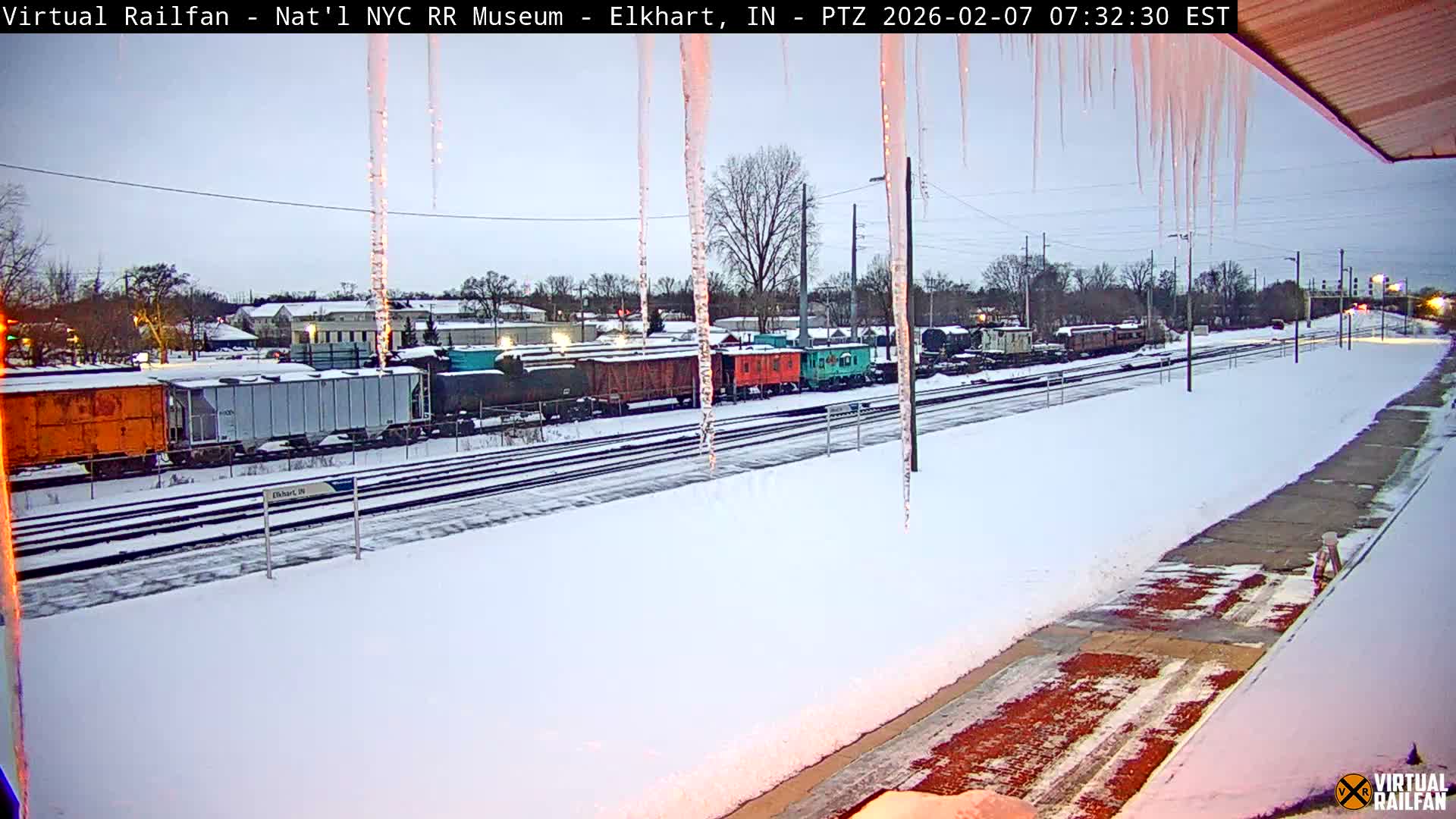Elkhart Railway Station Live Cam - Elkhart, Elkhart County,Indiana, USA