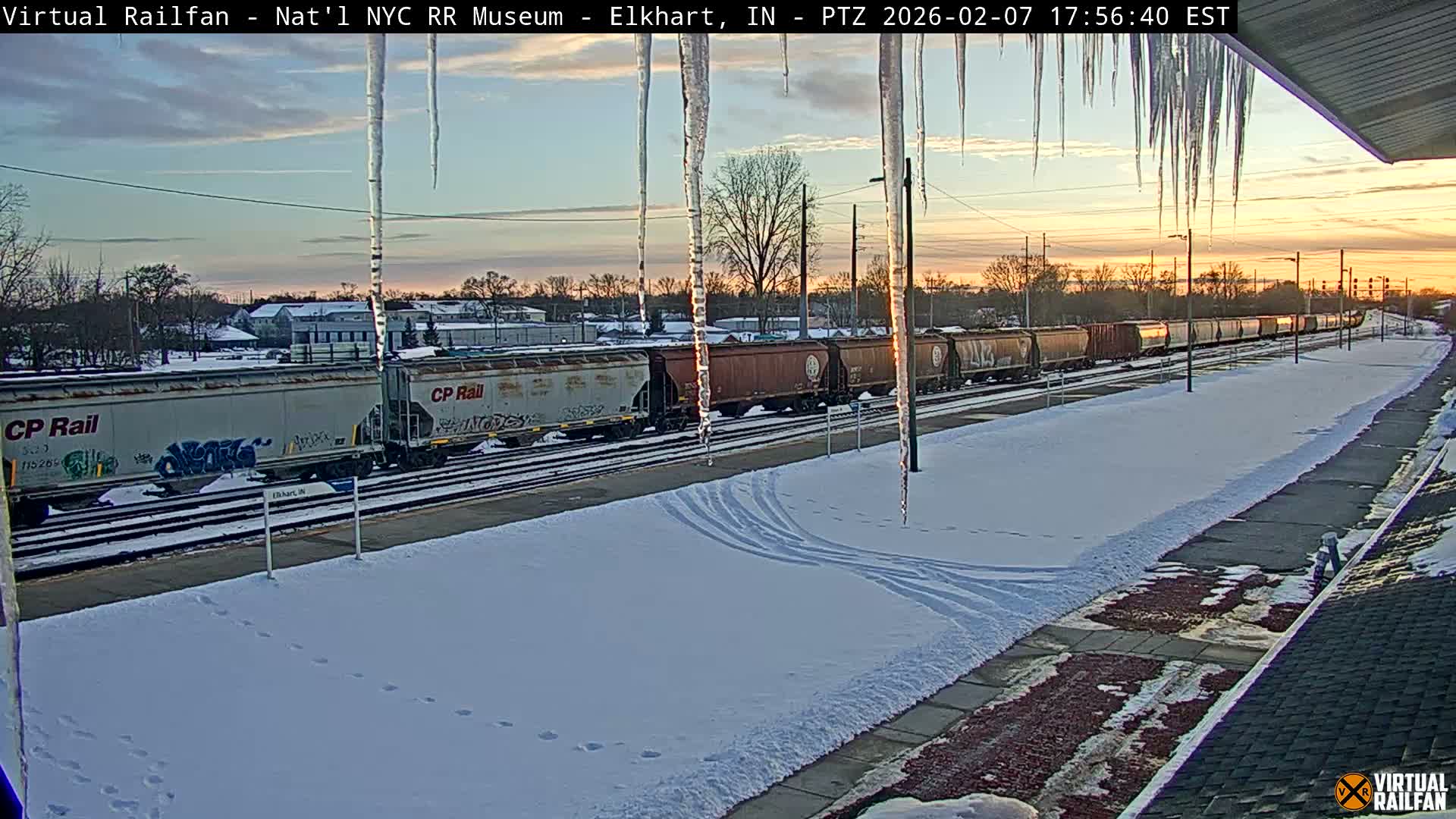 Elkhart Railway Station Live Cam - Elkhart, Elkhart County,Indiana, USA