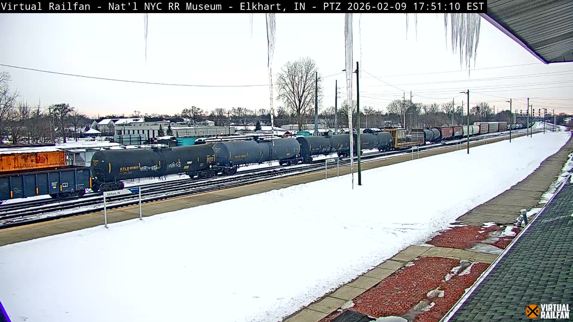 Elkhart Railway Station Live Cam - Elkhart, Elkhart County,Indiana, USA