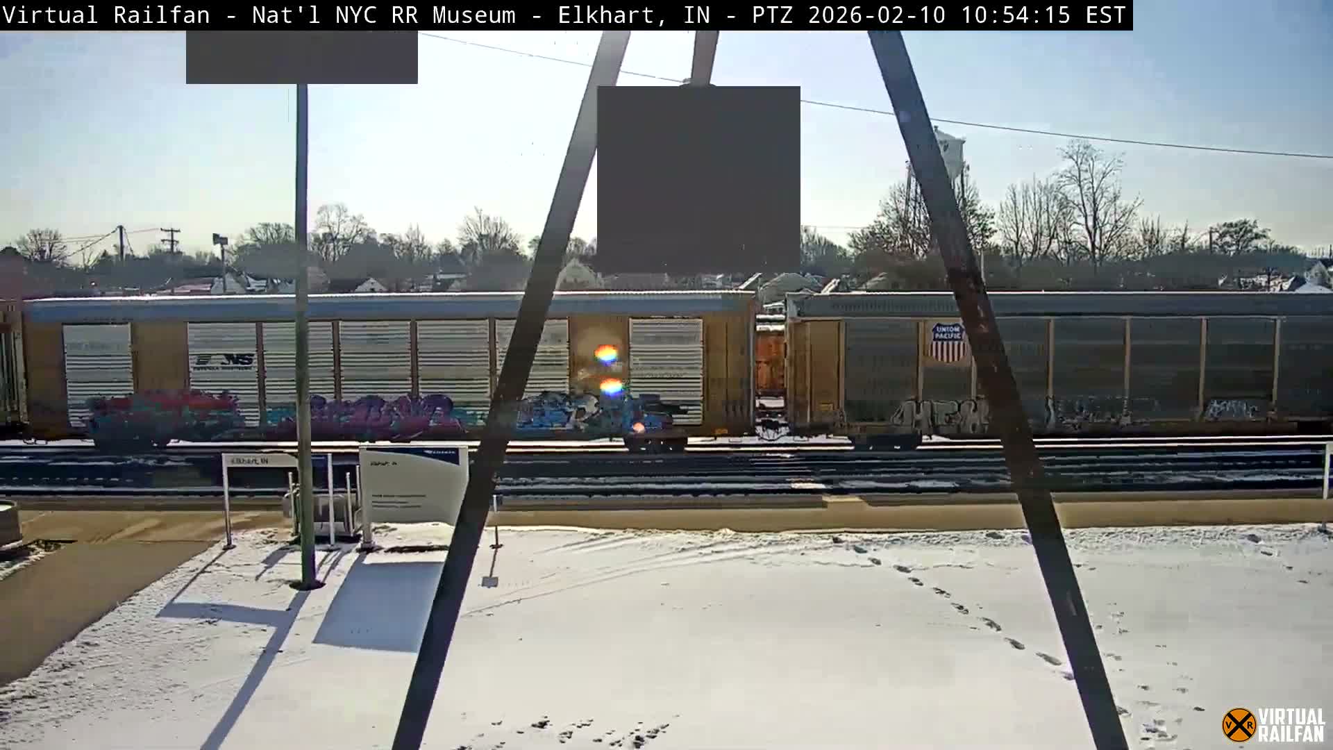 Elkhart Railway Station Live Cam - Elkhart, Elkhart County,Indiana, USA
