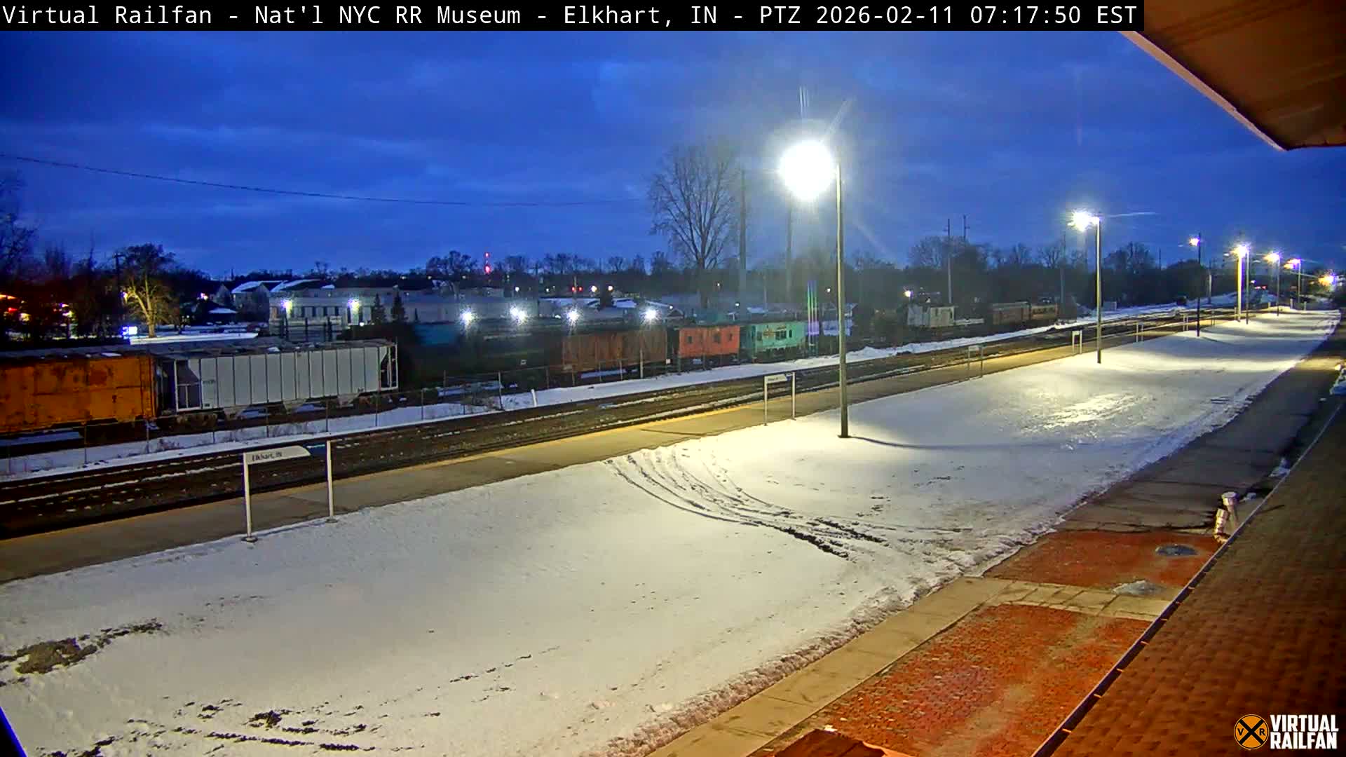 Elkhart Railway Station Live Cam - Elkhart, Elkhart County,Indiana, USA