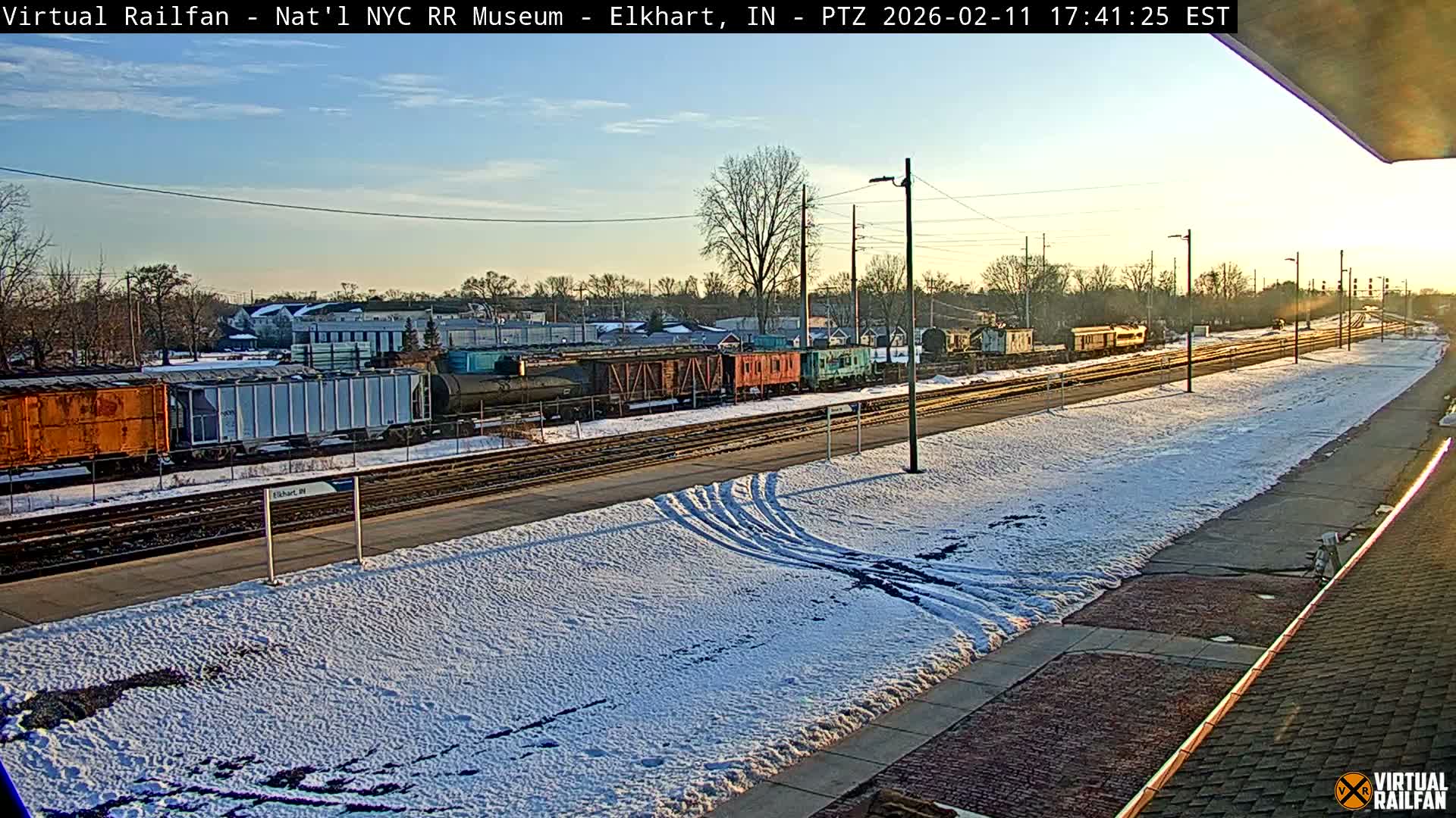 Elkhart Railway Station Live Cam - Elkhart, Elkhart County,Indiana, USA