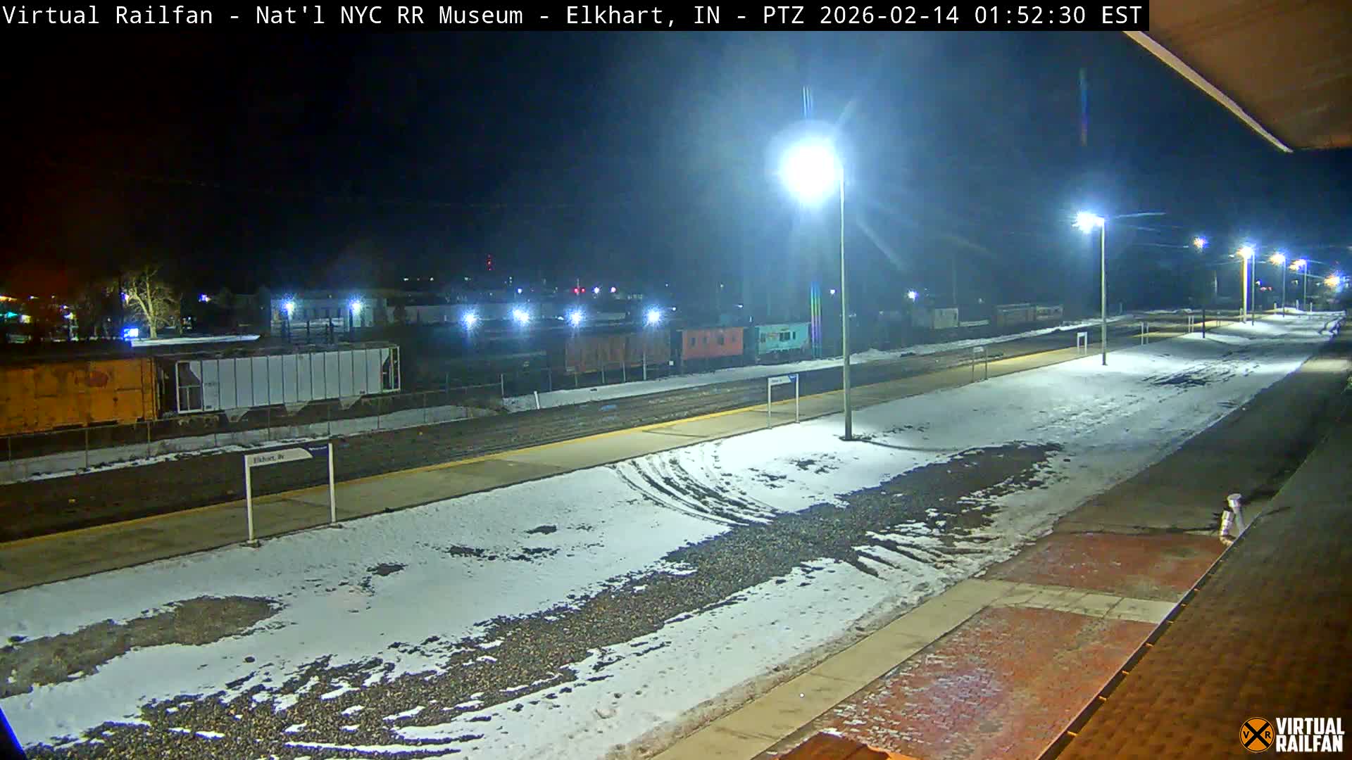 Elkhart Railway Station Live Cam - Elkhart, Elkhart County,Indiana, USA