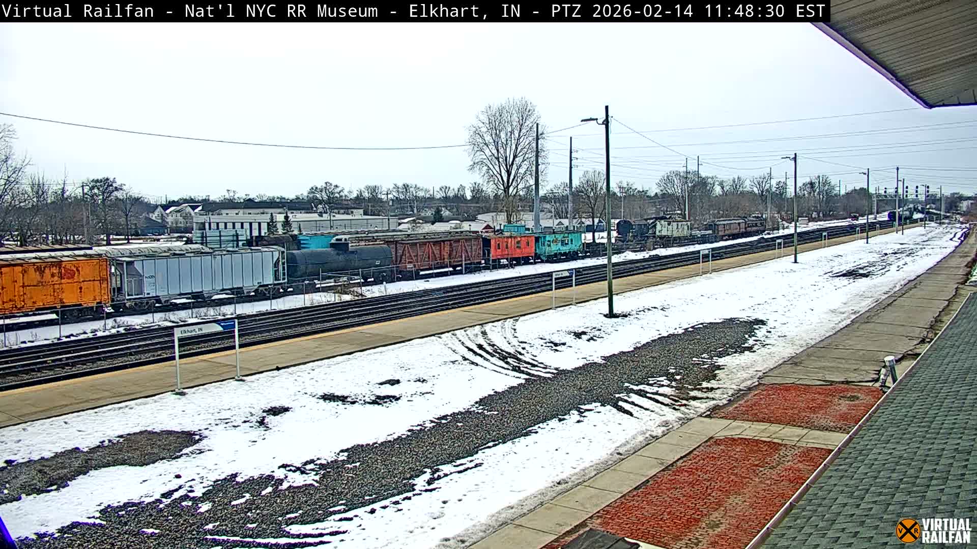 Elkhart Railway Station Live Cam - Elkhart, Elkhart County,Indiana, USA