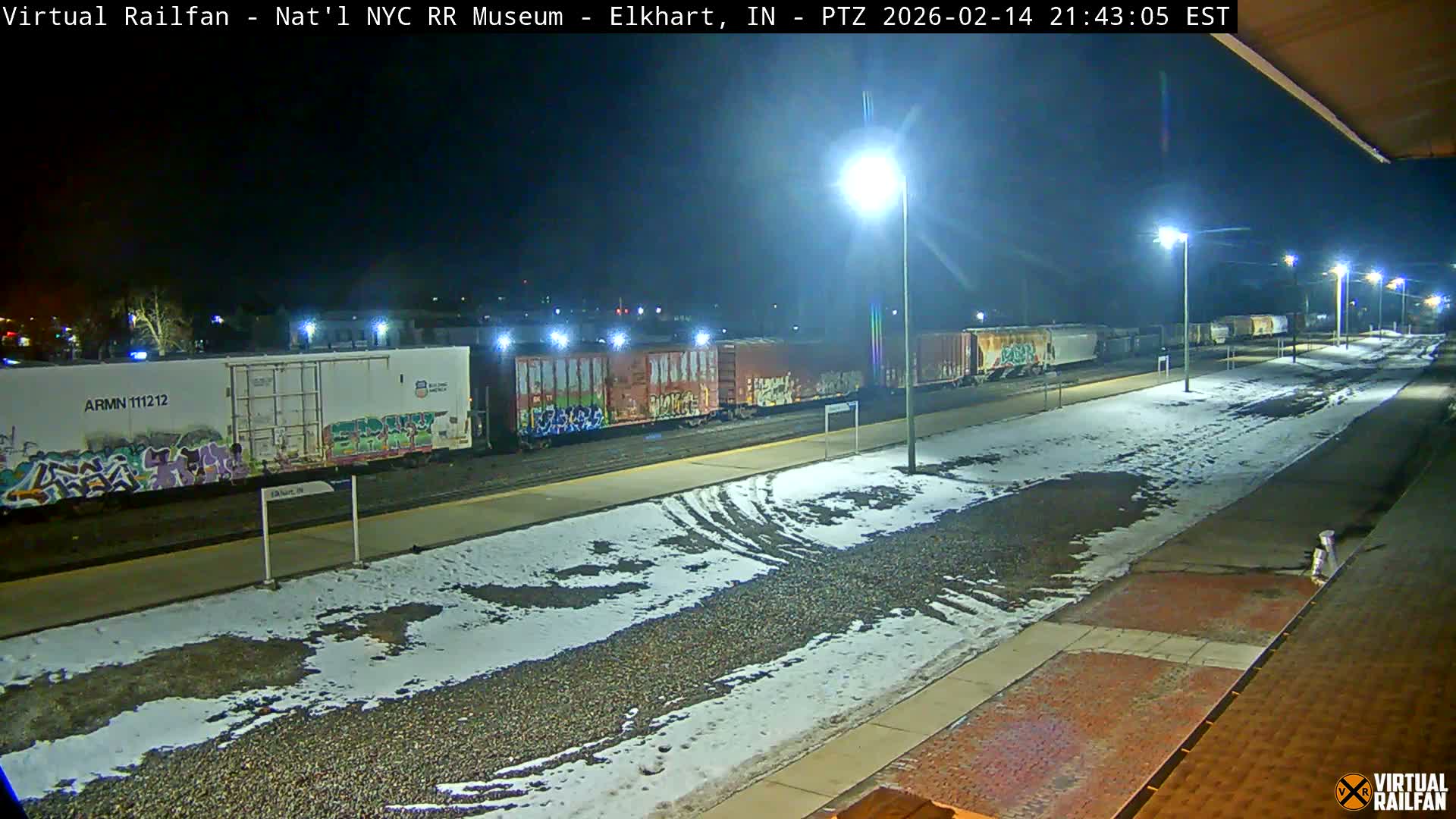 Elkhart Railway Station Live Cam - Elkhart, Elkhart County,Indiana, USA