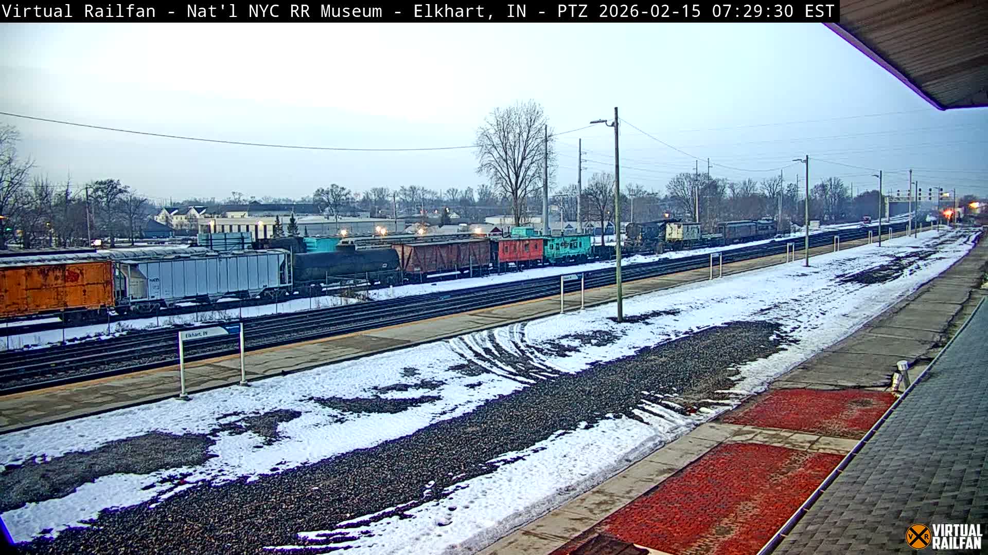 Elkhart Railway Station Live Cam - Elkhart, Elkhart County,Indiana, USA