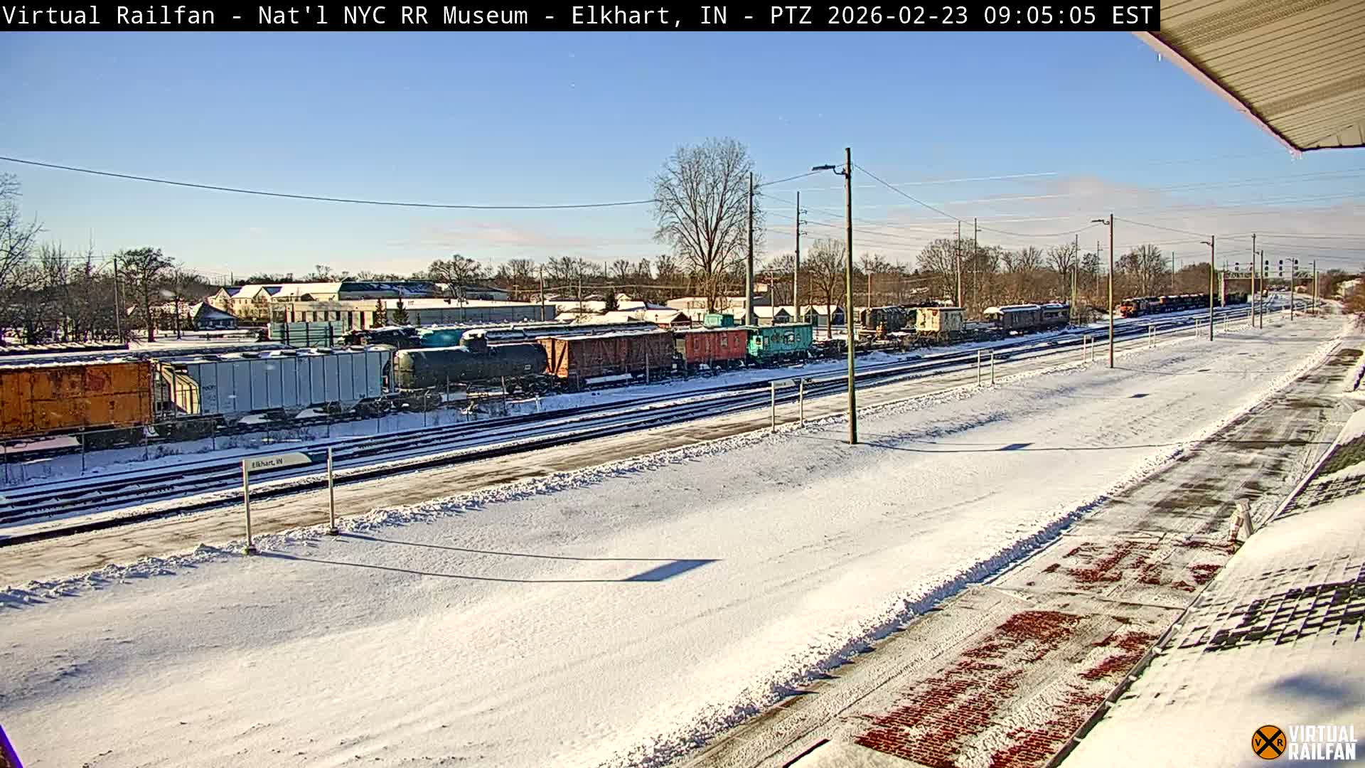 Elkhart Railway Station Live Cam - Elkhart, Elkhart County,Indiana, USA