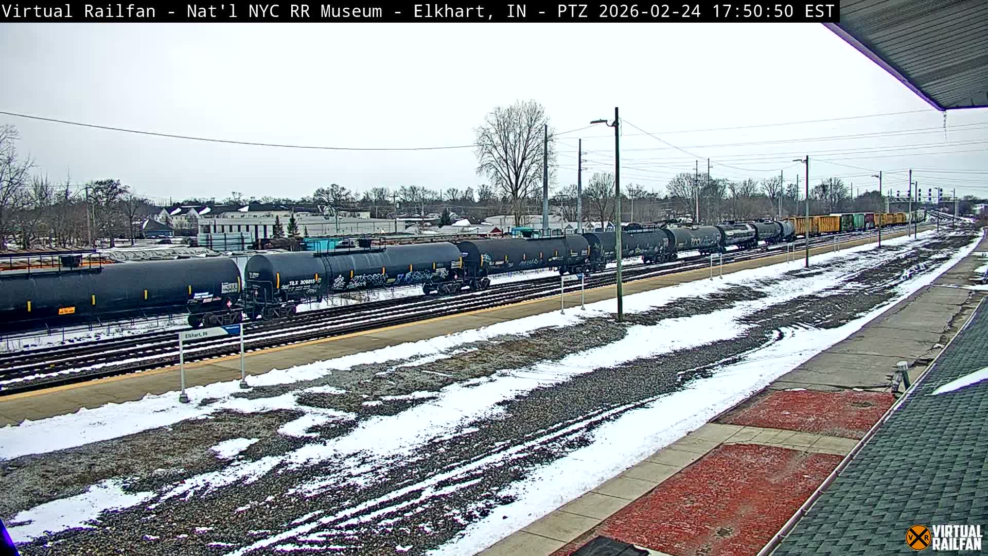 Elkhart Railway Station Live Cam - Elkhart, Elkhart County,Indiana, USA