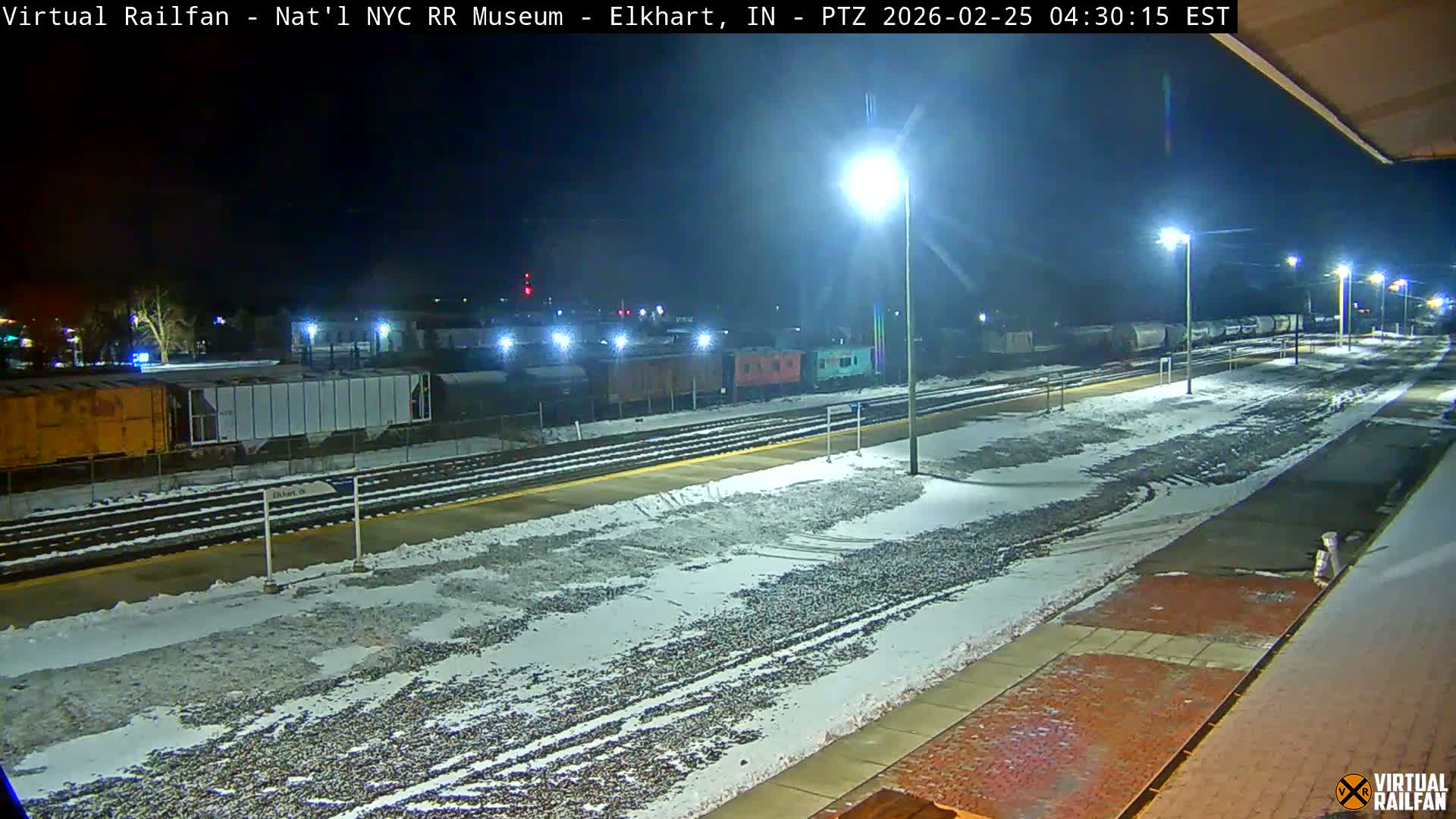 Elkhart Railway Station Live Cam - Elkhart, Elkhart County,Indiana, USA