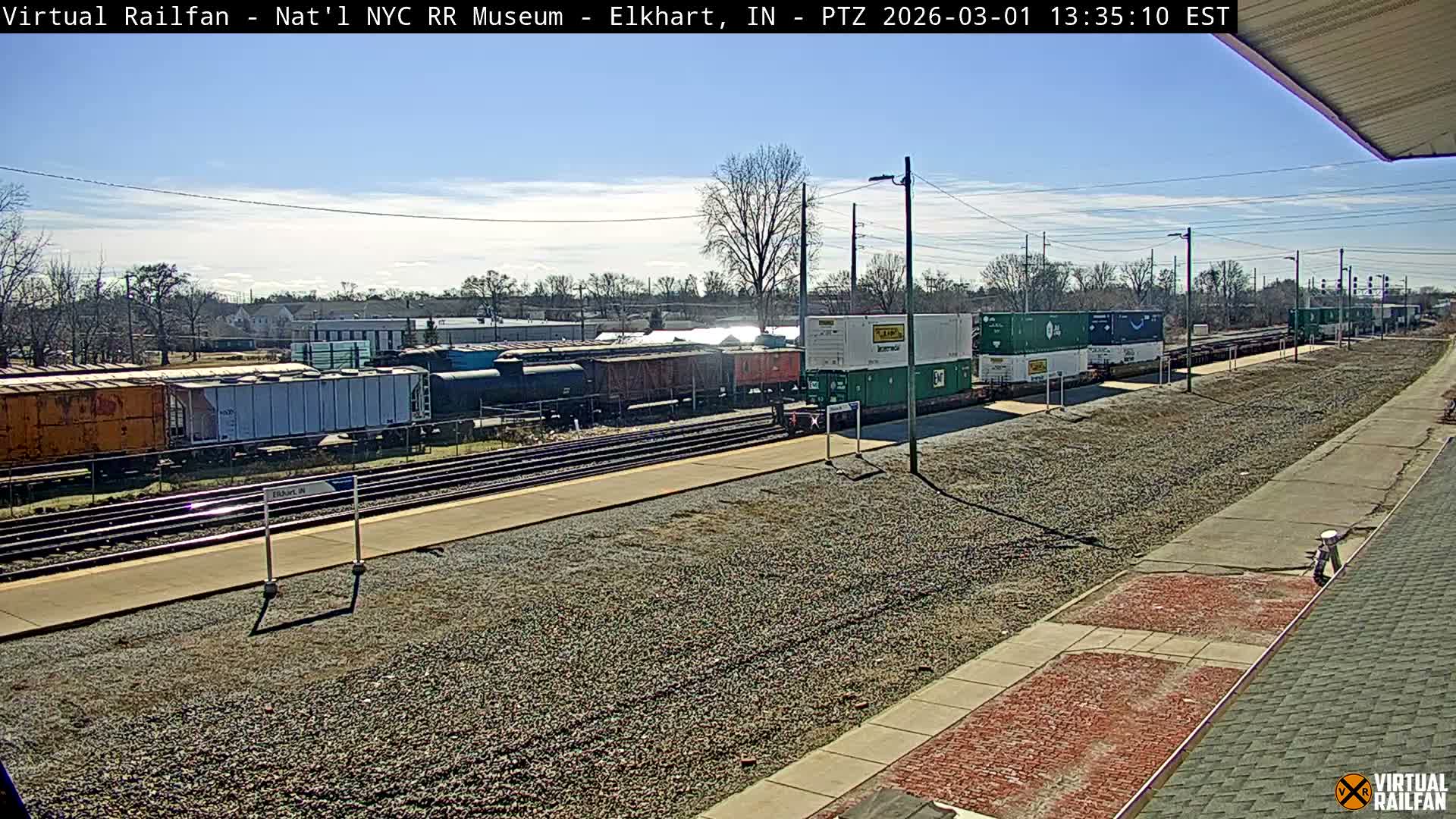 Elkhart Railway Station Live Cam - Elkhart, Elkhart County,Indiana, USA