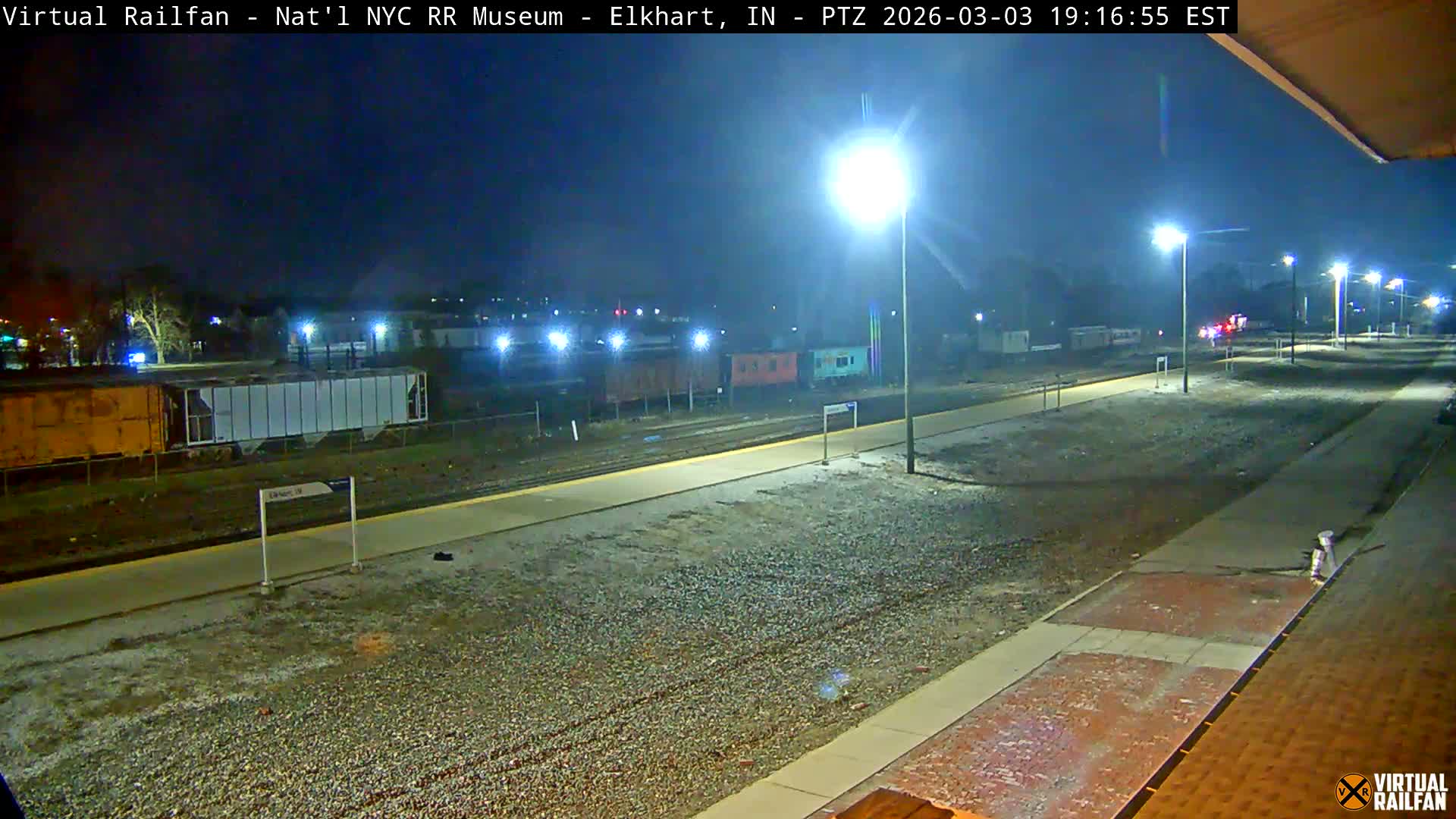 Elkhart Railway Station Live Cam - Elkhart, Elkhart County,Indiana, USA