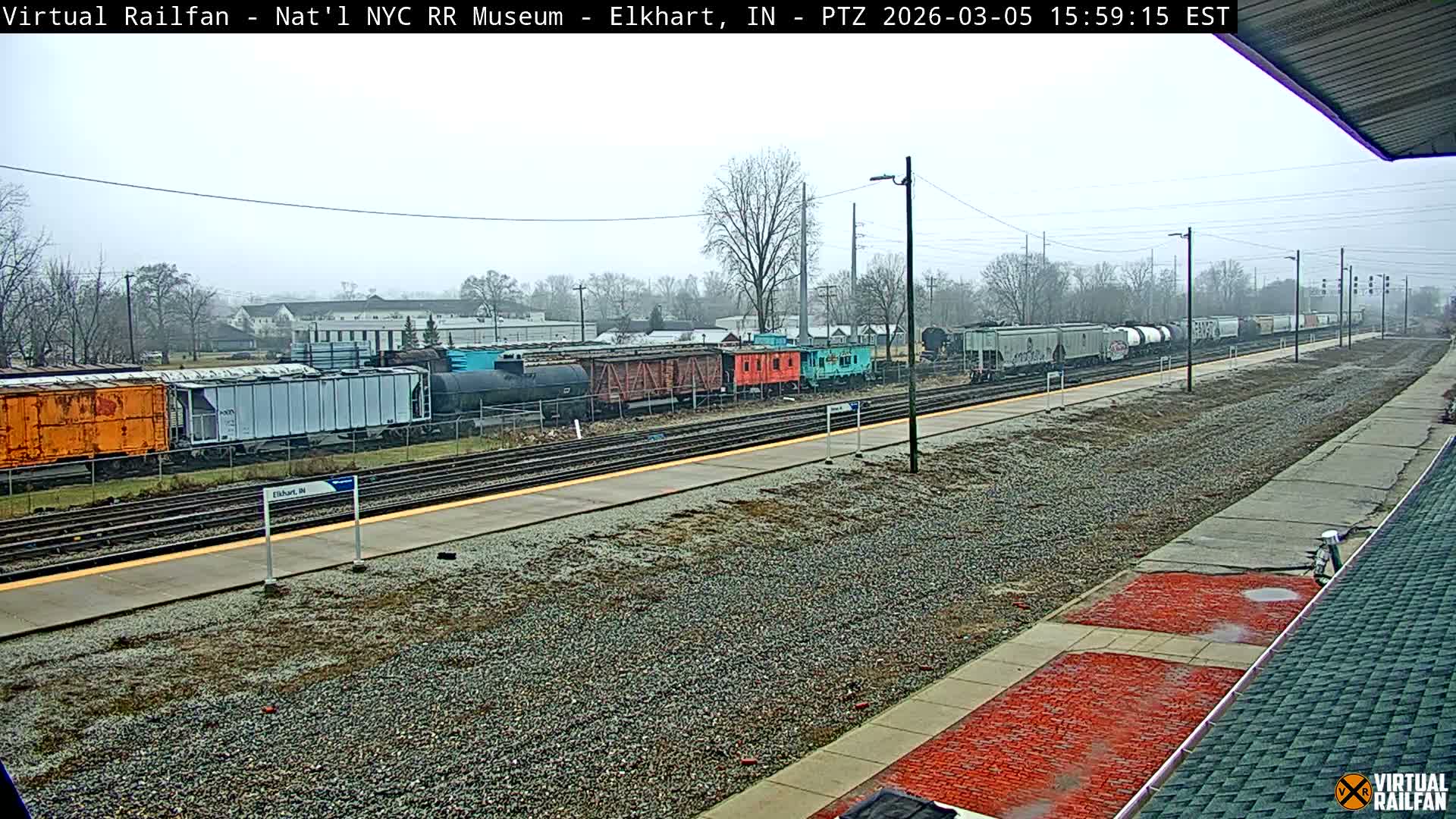 Elkhart Railway Station Live Cam - Elkhart, Elkhart County,Indiana, USA