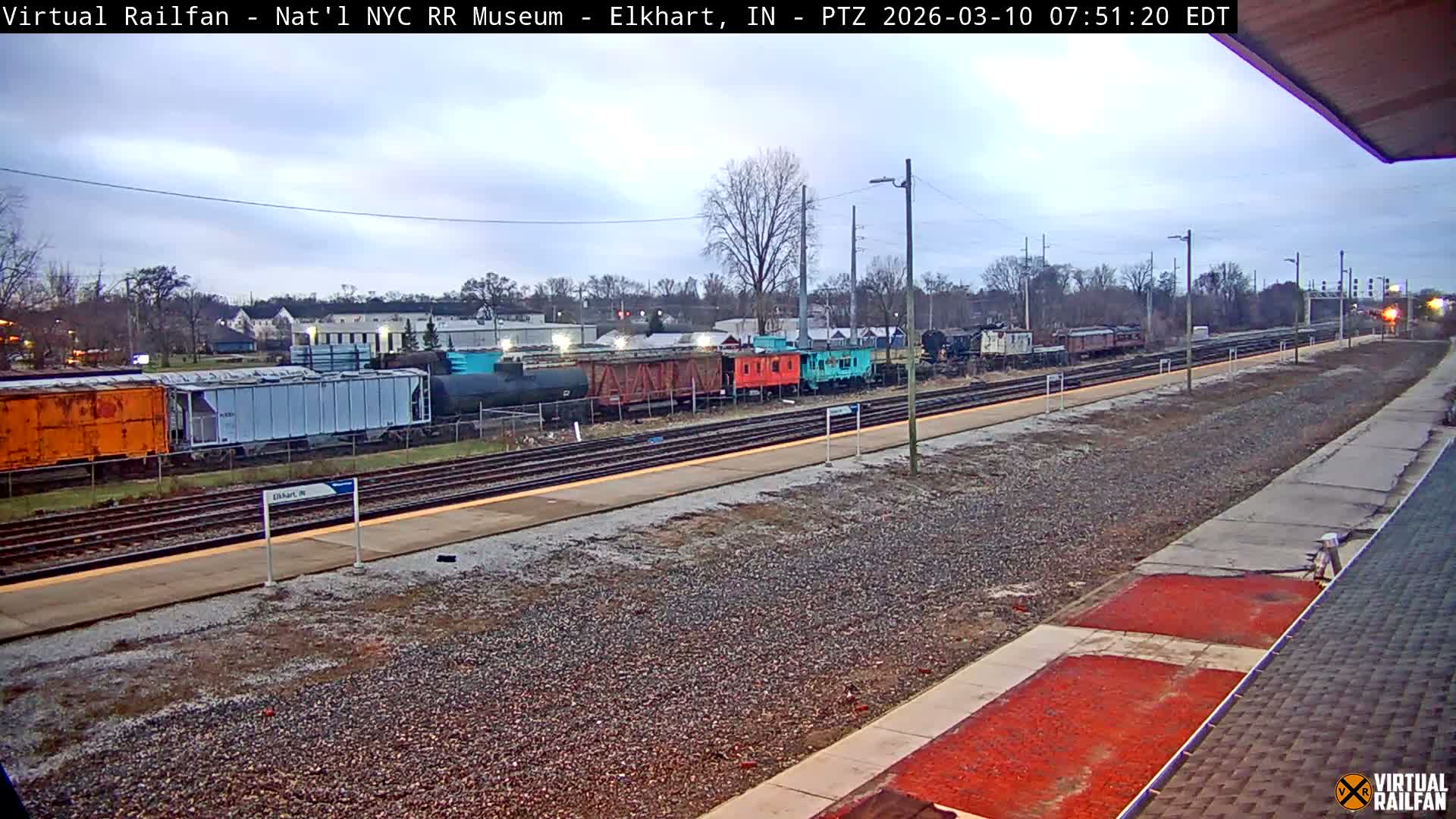 Elkhart Railway Station Live Cam - Elkhart, Elkhart County,Indiana, USA