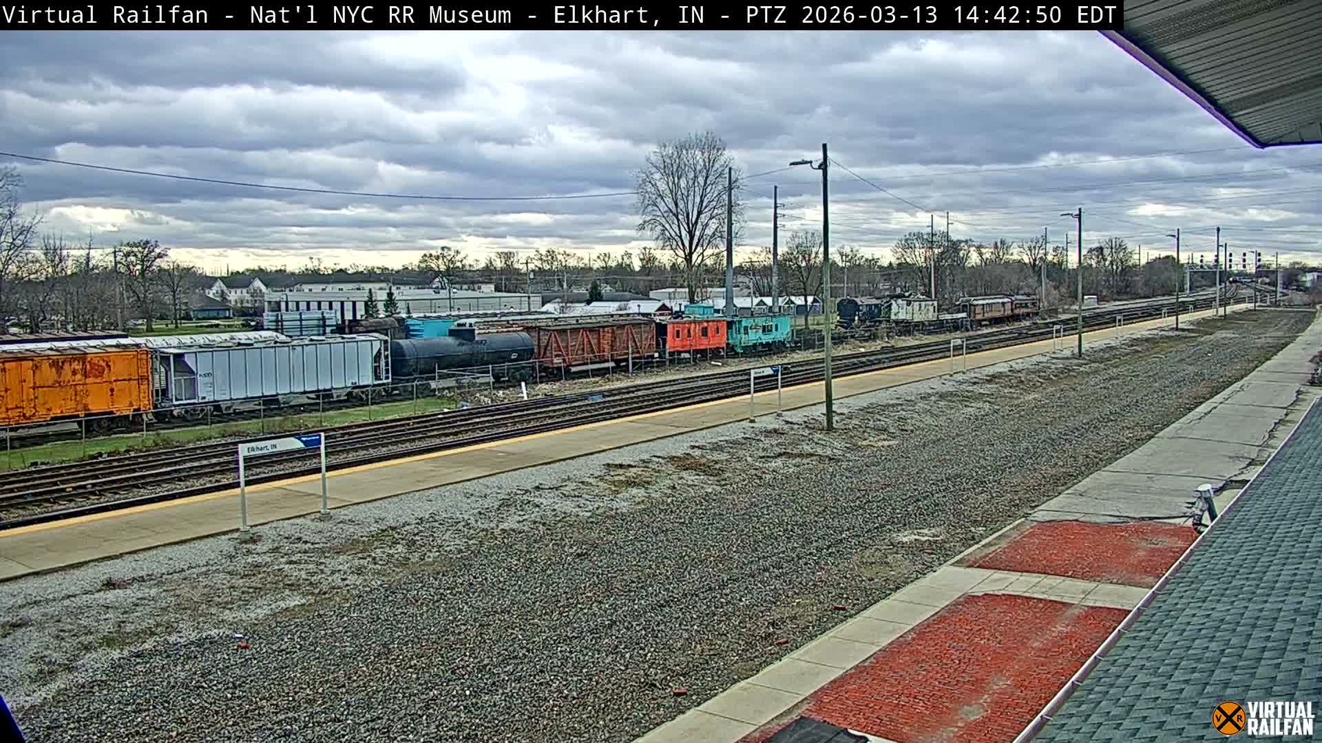 Elkhart Railway Station Live Cam - Elkhart, Elkhart County,Indiana, USA